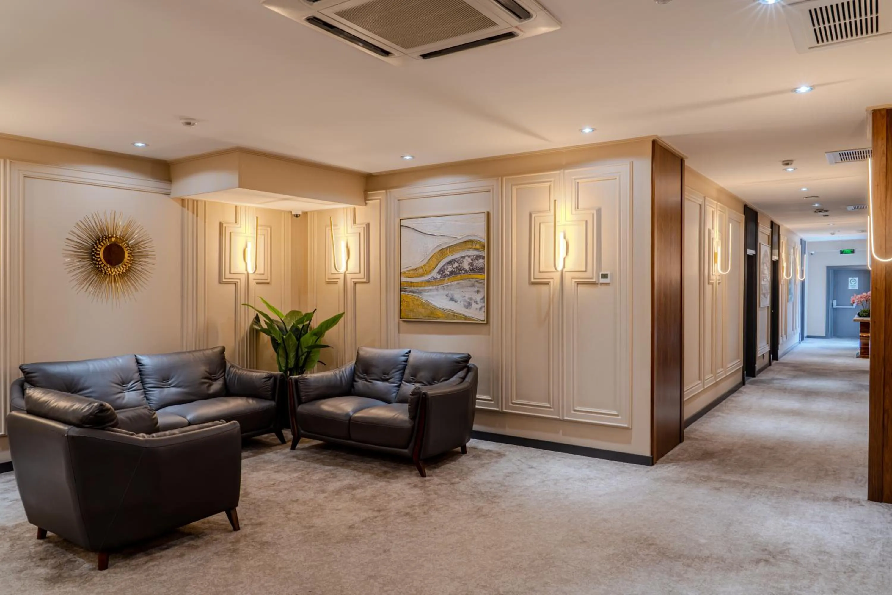 Seating area in HUSMA Hotel & Spa