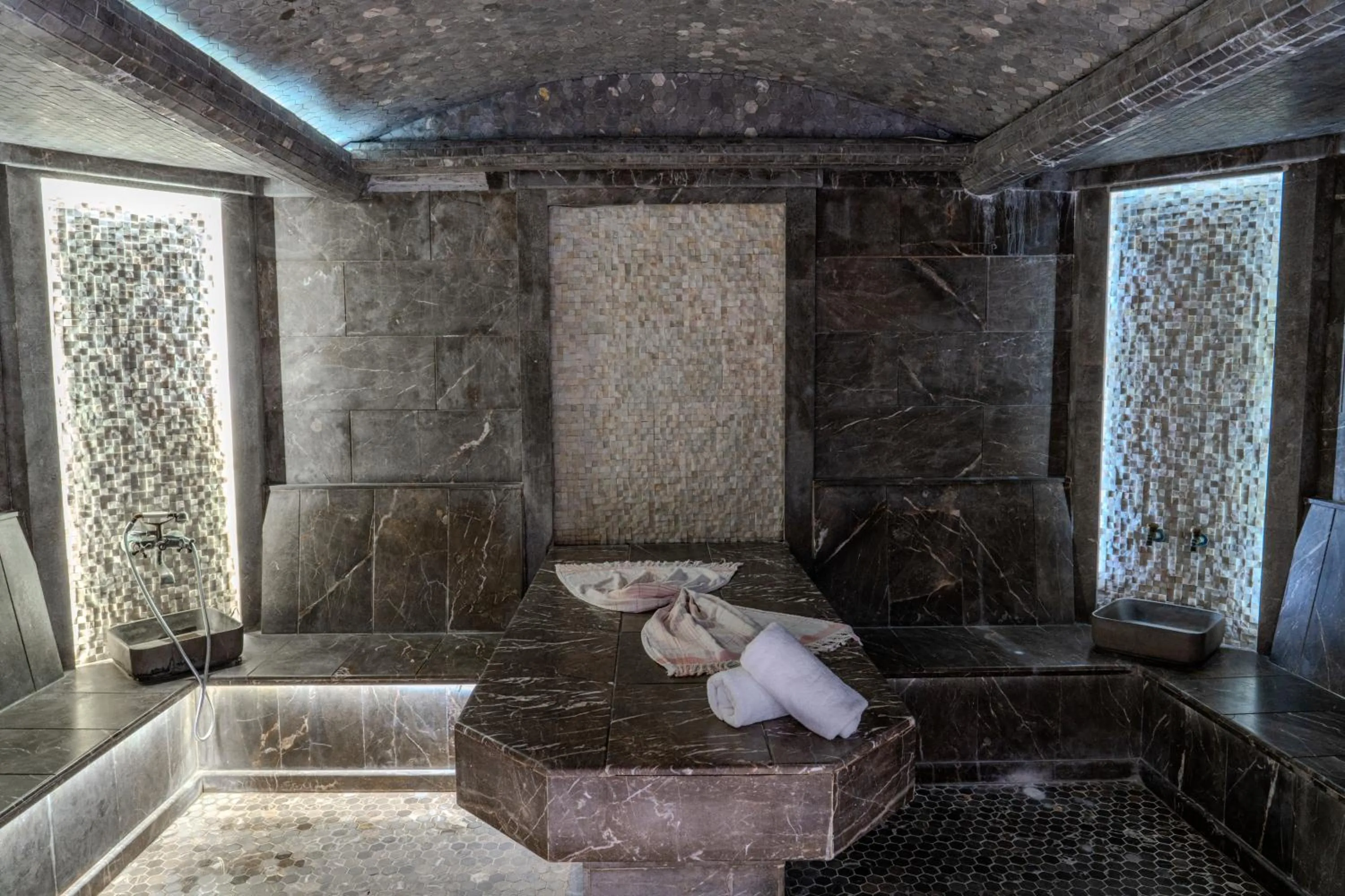 Steam room in HUSMA Hotel & Spa