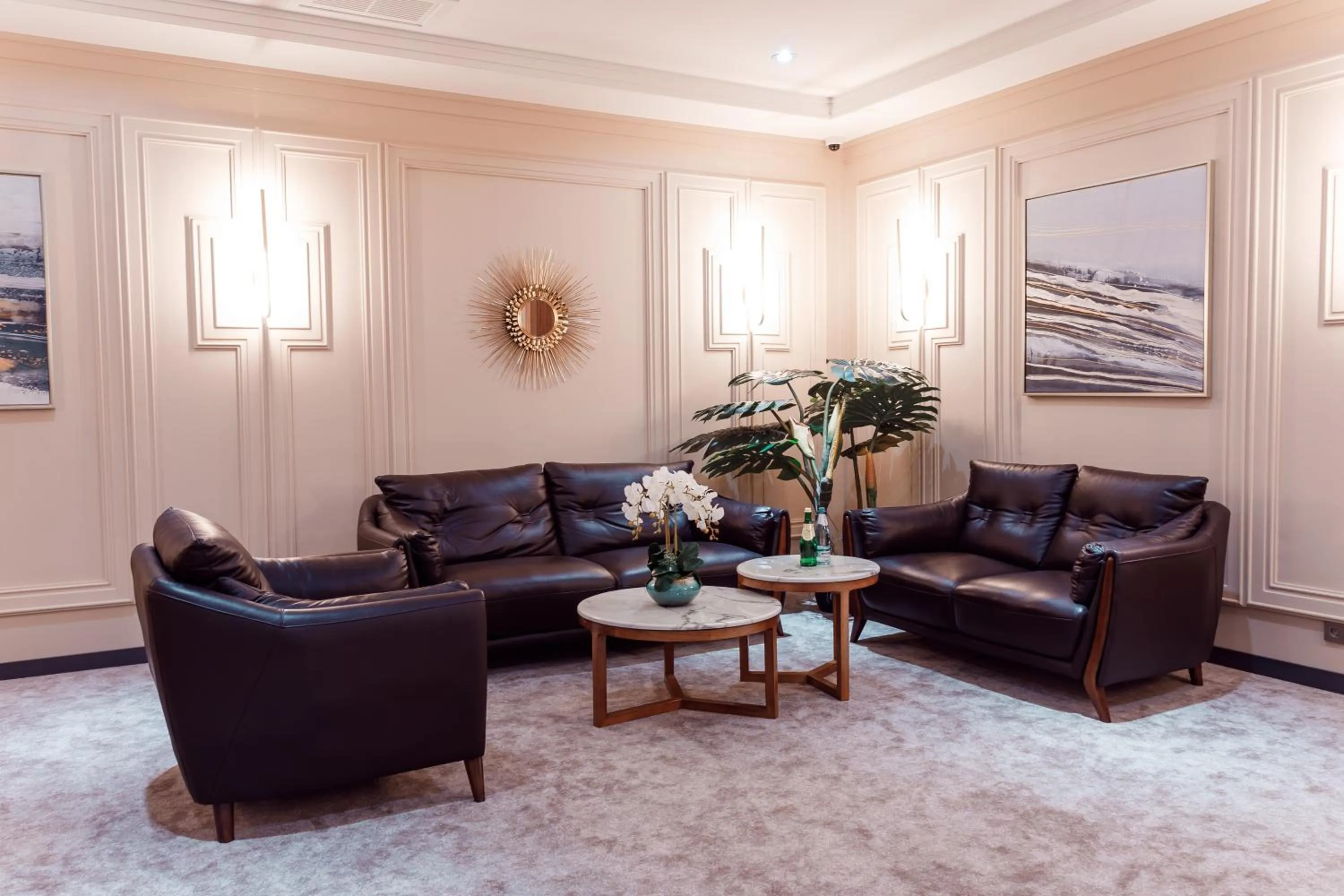 Seating area in HUSMA Hotel & Spa