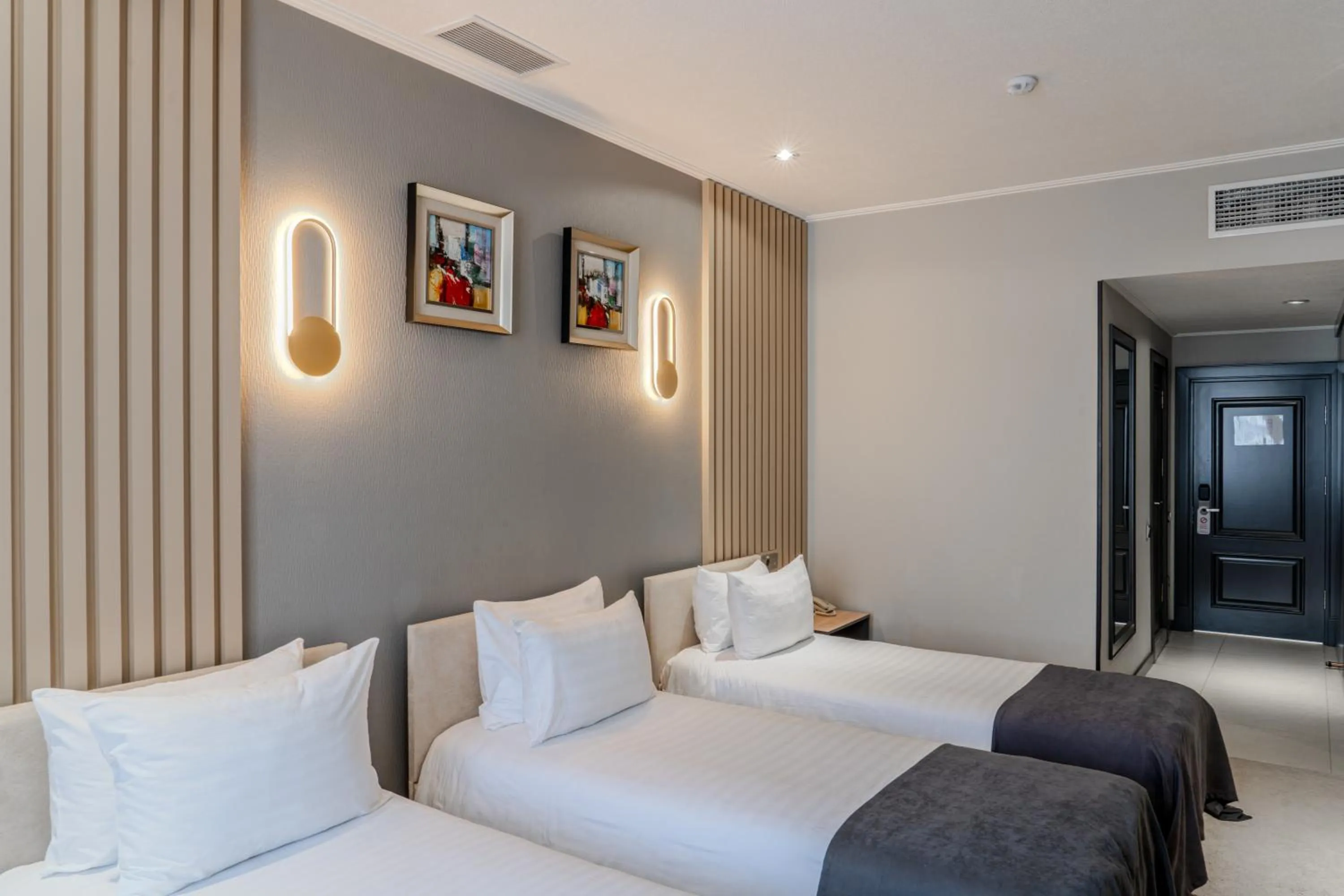 Bed in HUSMA Hotel & Spa