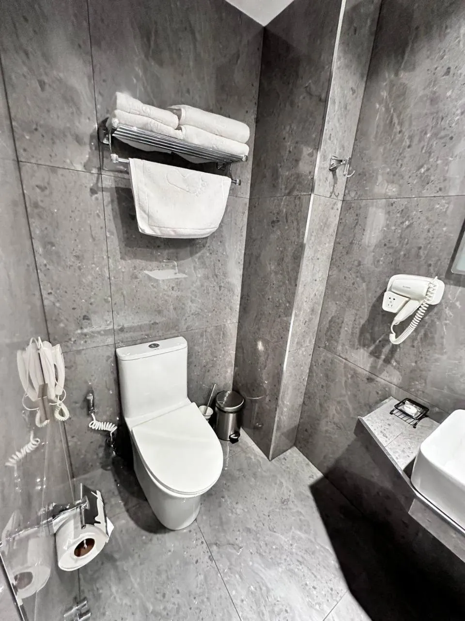 Toilet in HUSMA Hotel & Spa