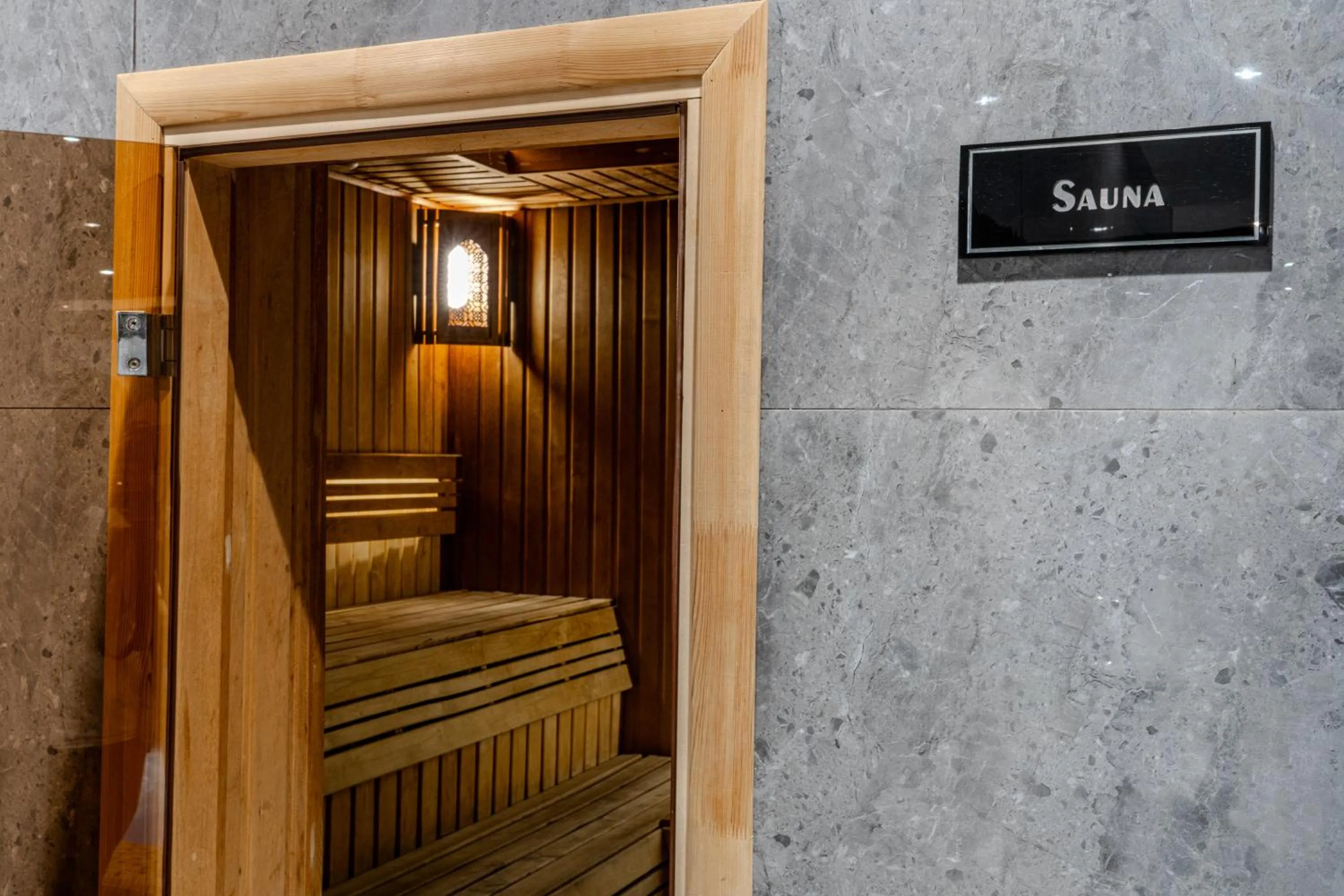 Sauna in HUSMA Hotel & Spa
