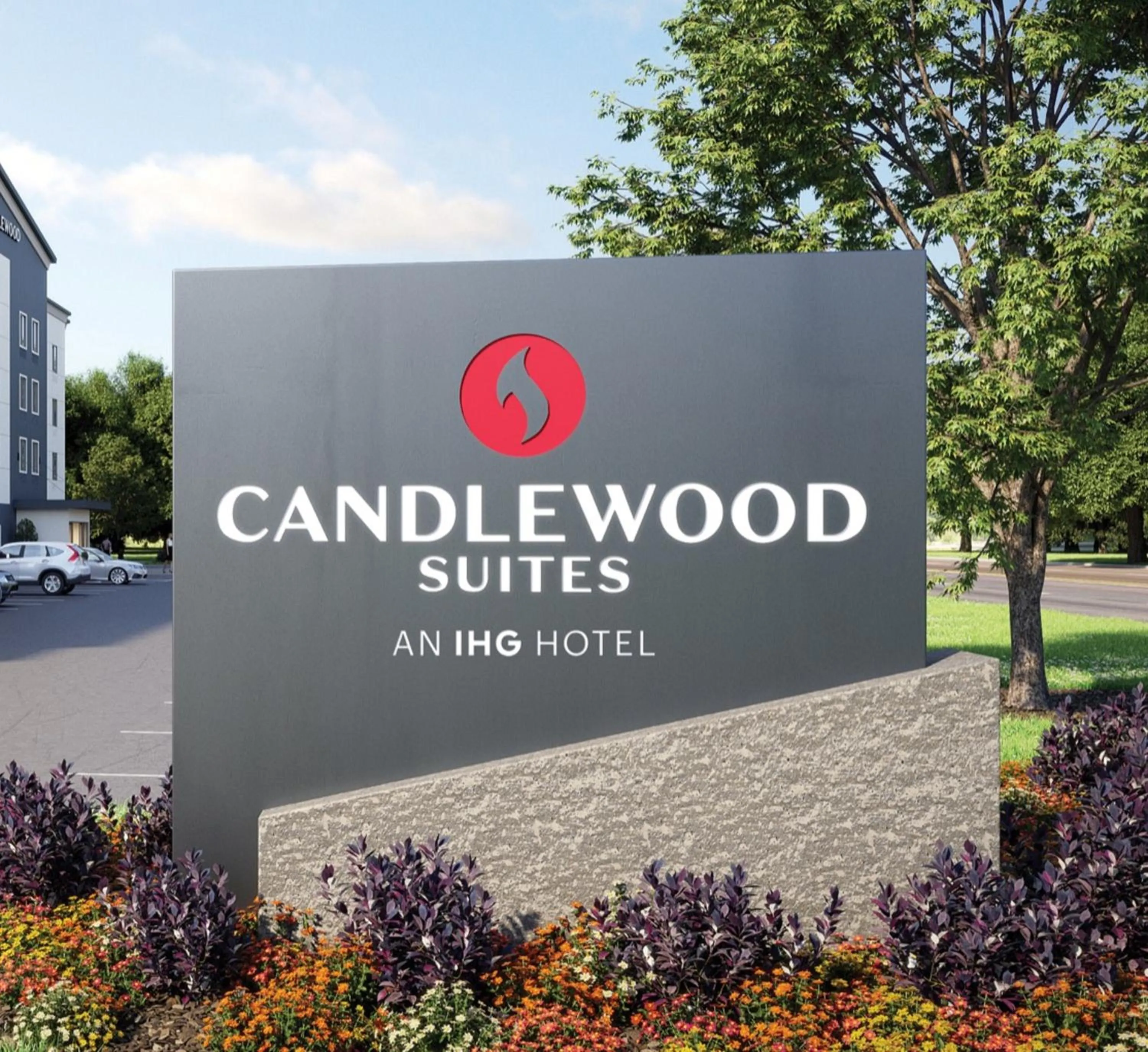 Property logo or sign in Candlewood Suites St Louis St Charles by IHG