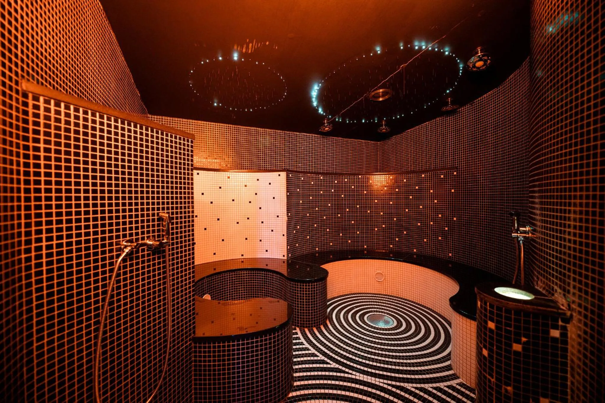 Steam room in Zámeček Petrovice