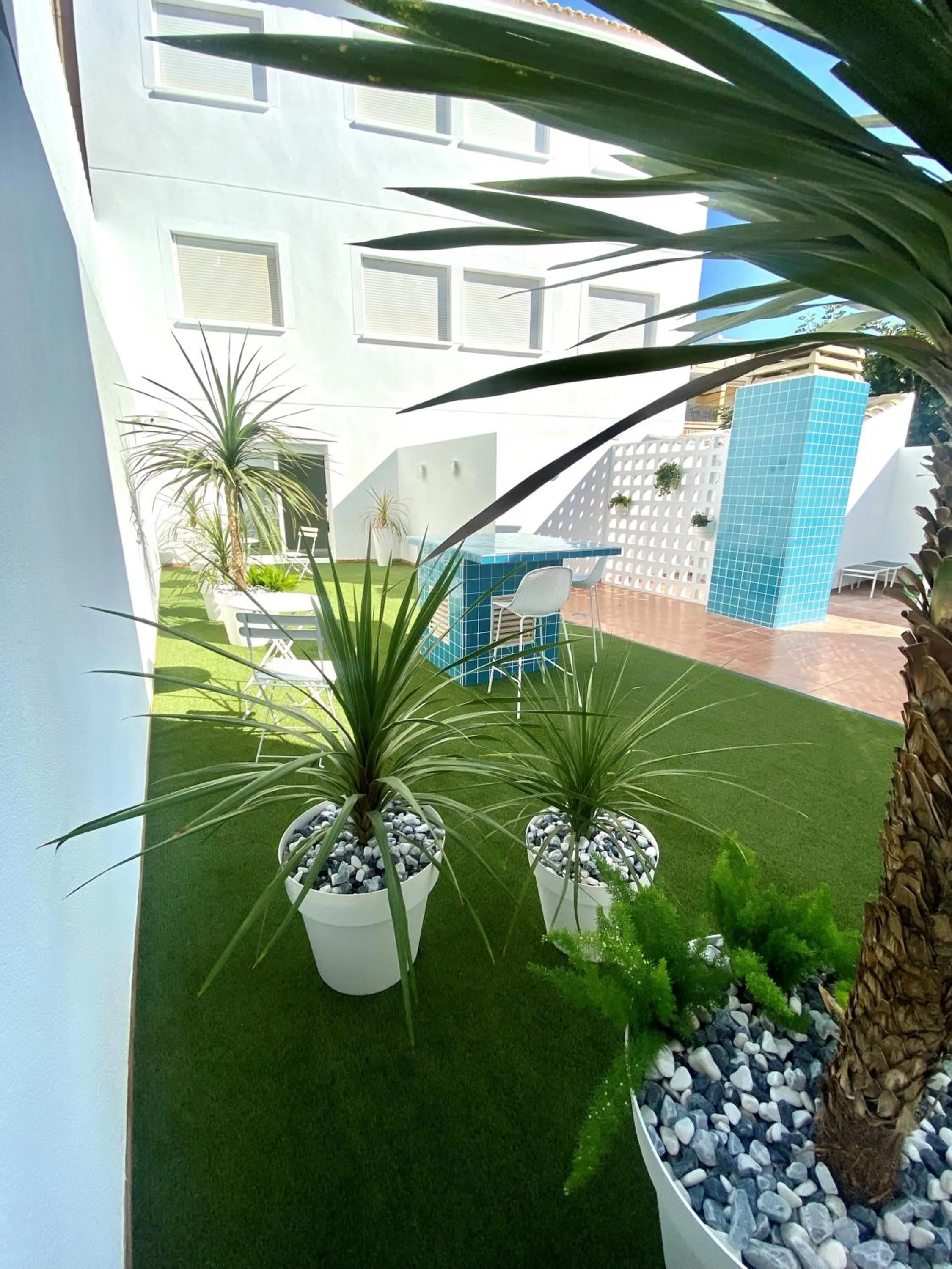 Patio in Apartamentos 525 Los Narejos