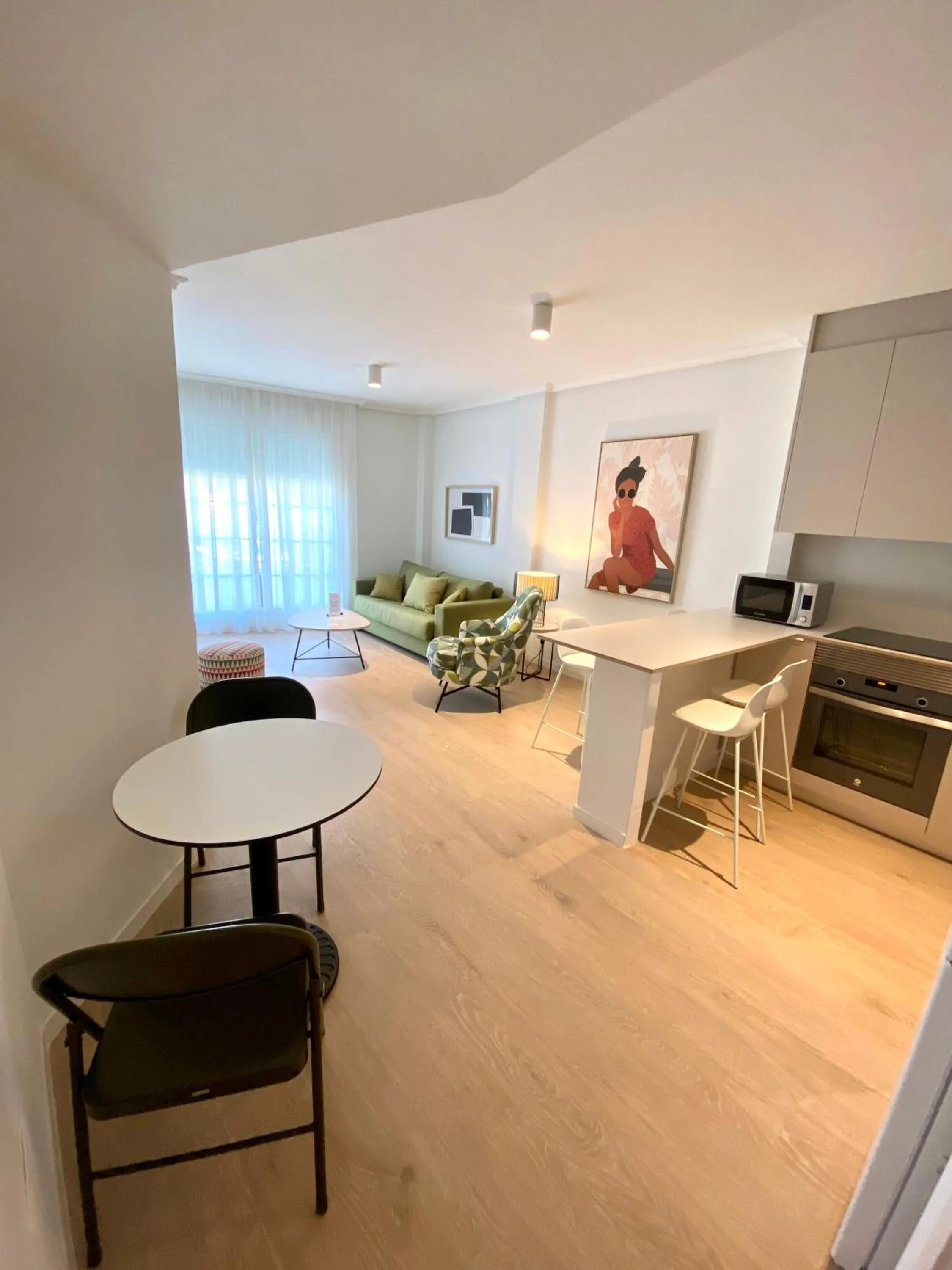 Kitchen or kitchenette in Apartamentos 525 Los Narejos