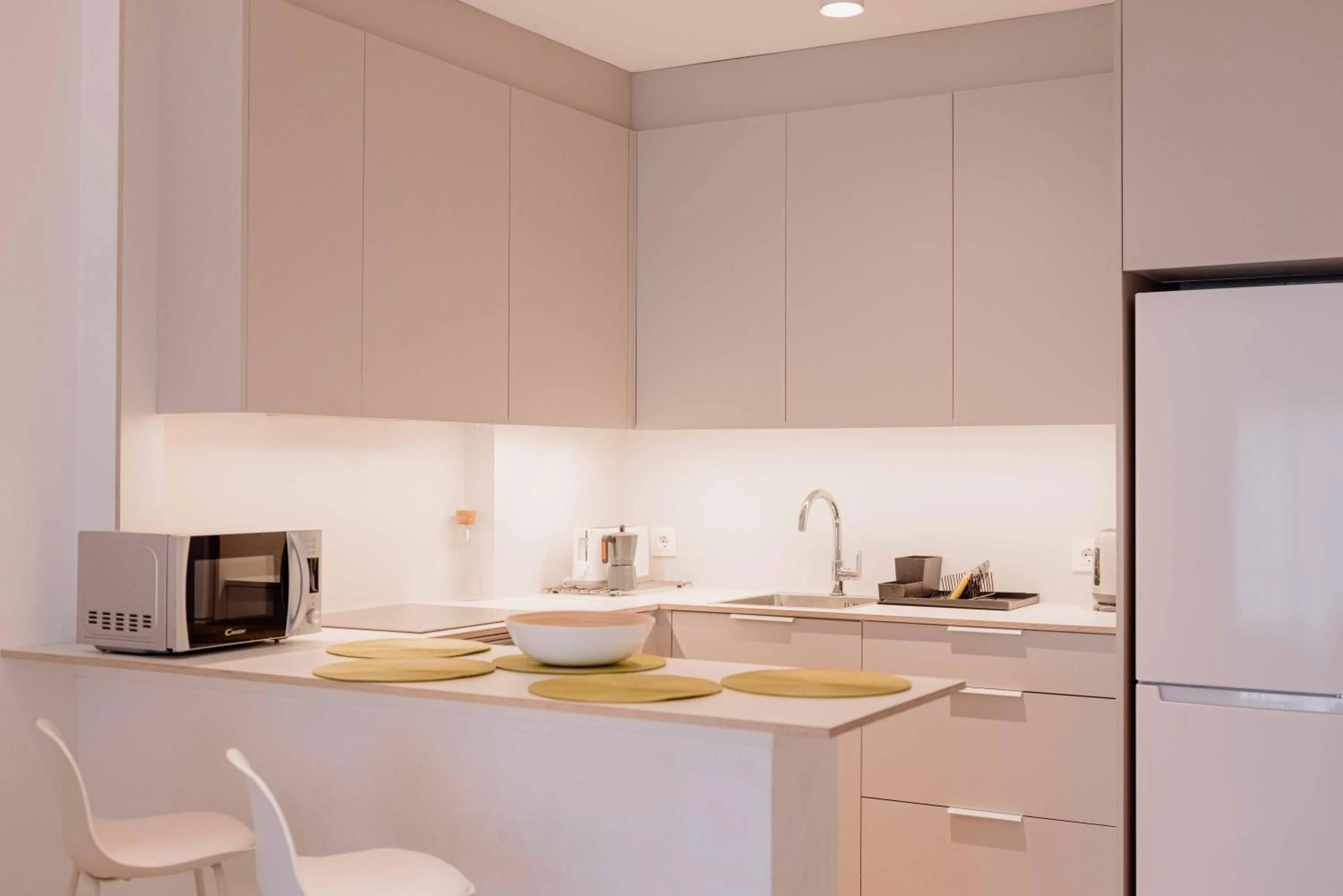 Kitchen or kitchenette in Apartamentos 525 Los Narejos