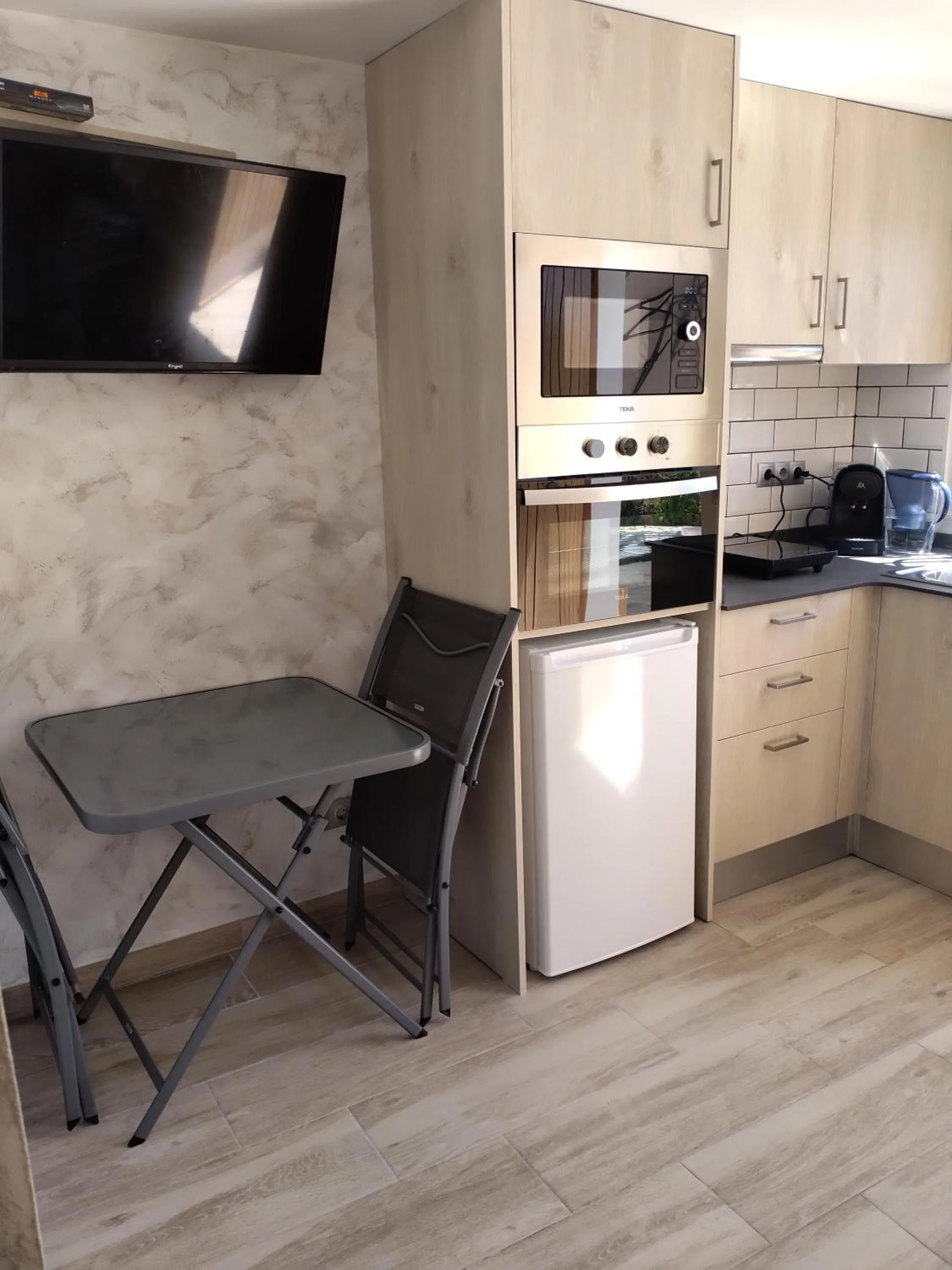 Kitchen or kitchenette in Escapada de ciudad al aire libre