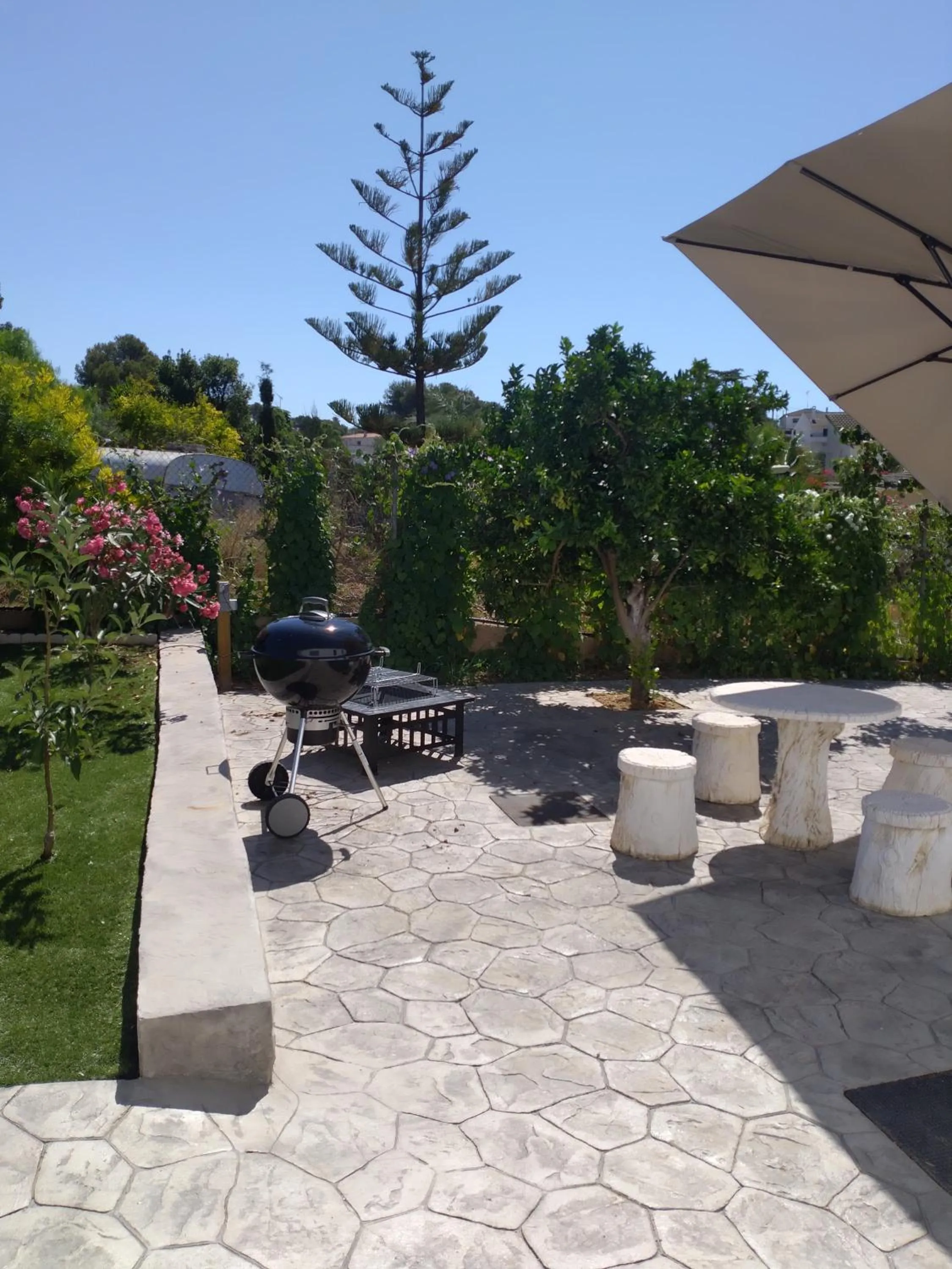 BBQ facilities in Escapada de ciudad al aire libre