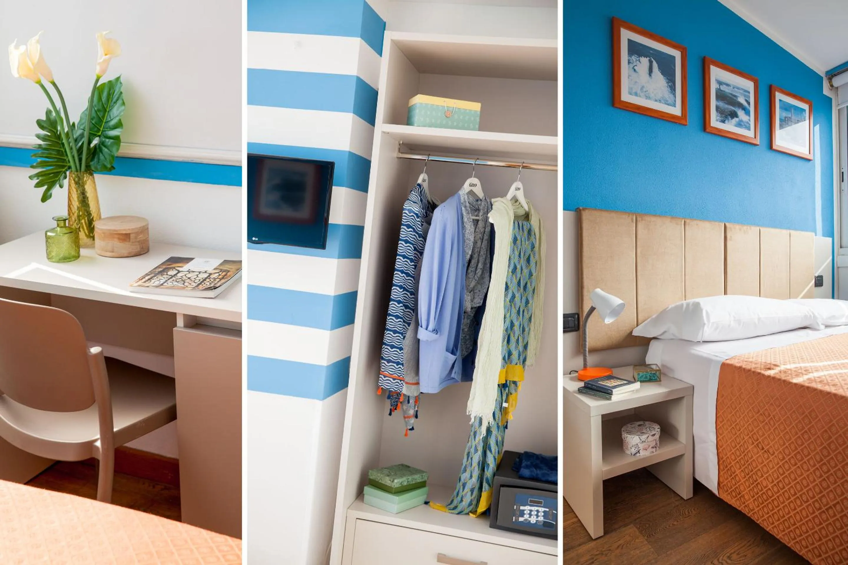 Bed in Albergo La Piazzetta