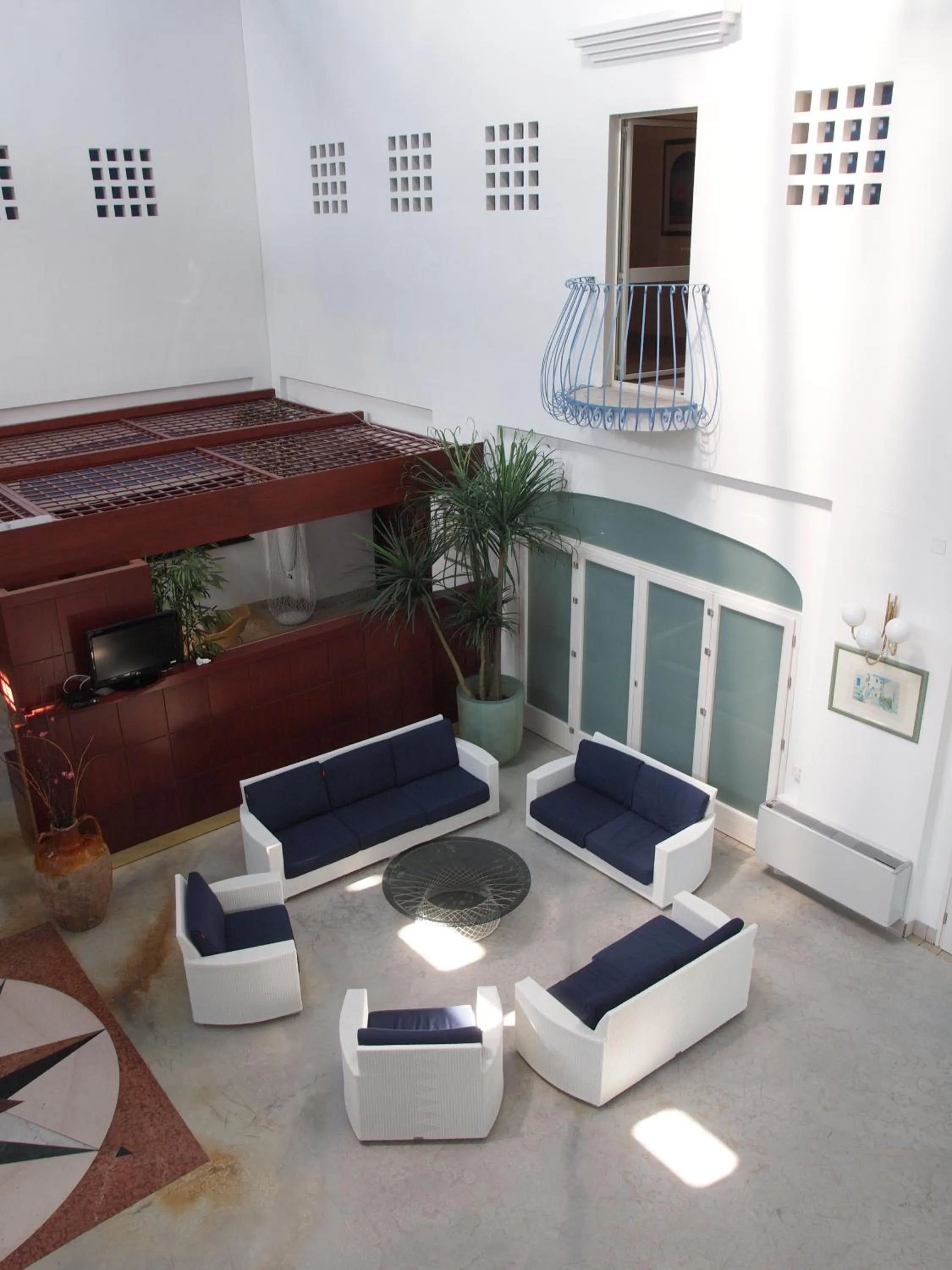 Lobby or reception in Hotel Club Village Maritalia