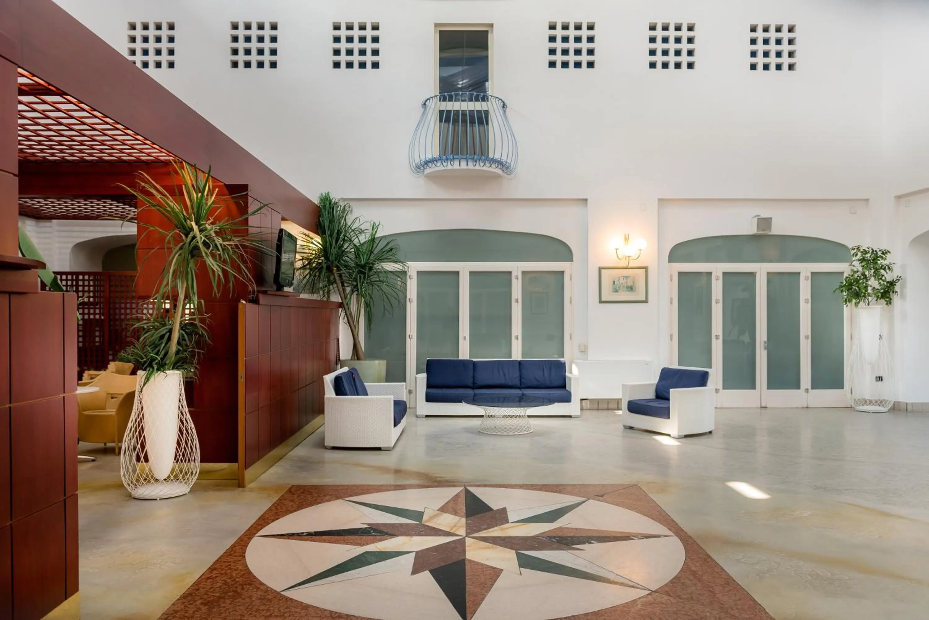 Lobby or reception in Hotel Club Village Maritalia