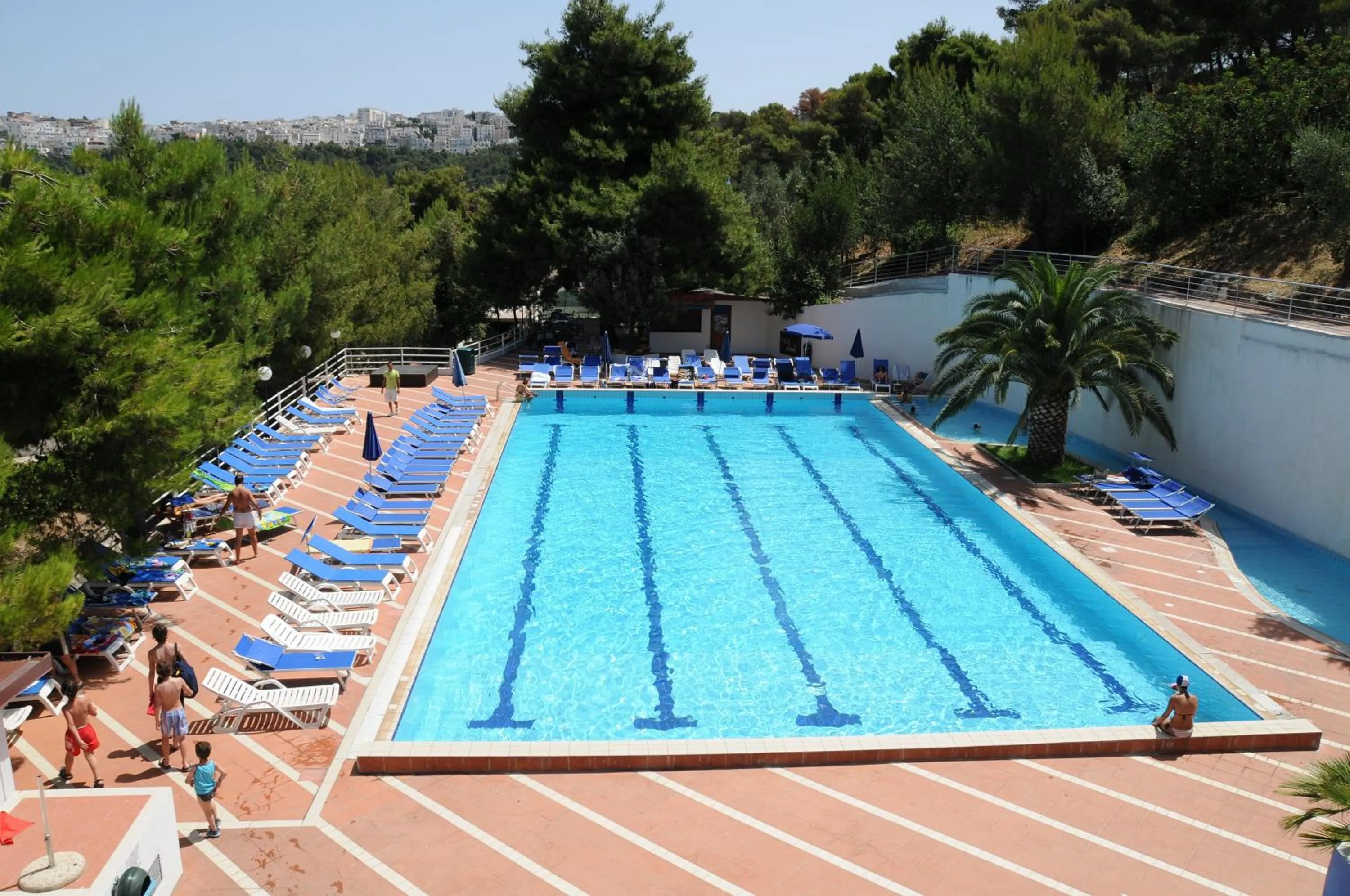 Swimming pool in Hotel Club Village Maritalia
