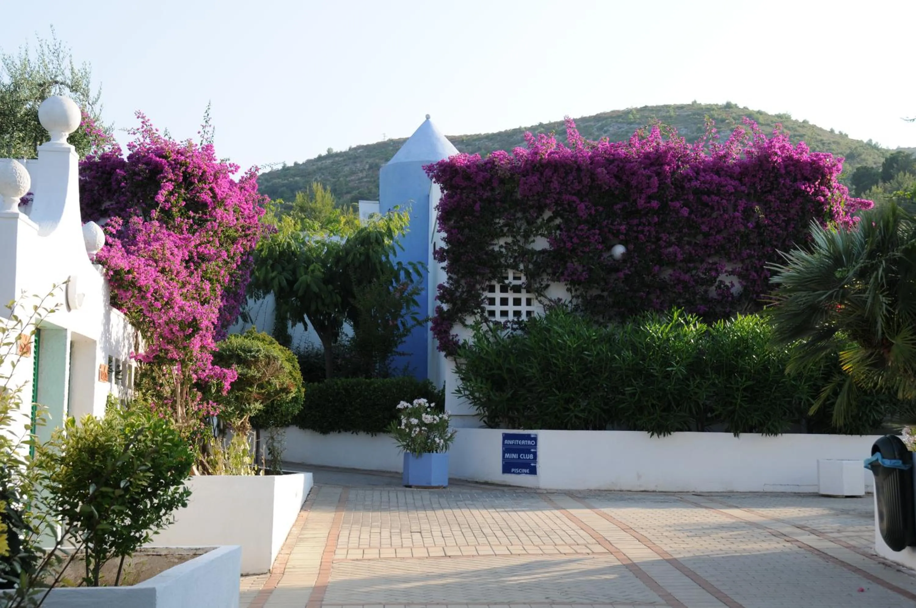 Garden view in Hotel Club Village Maritalia