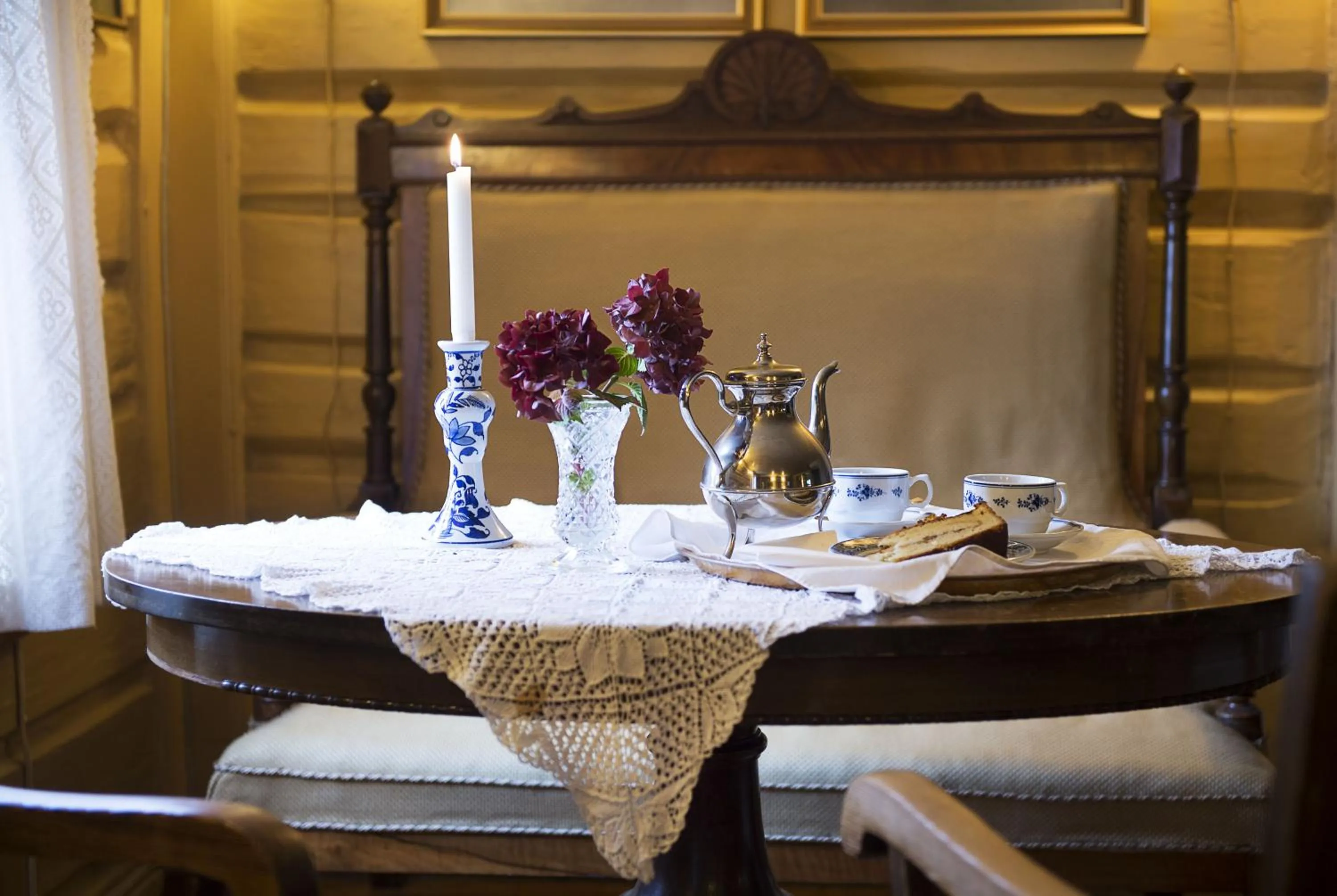 Dining area in Glomstad Gjestehus