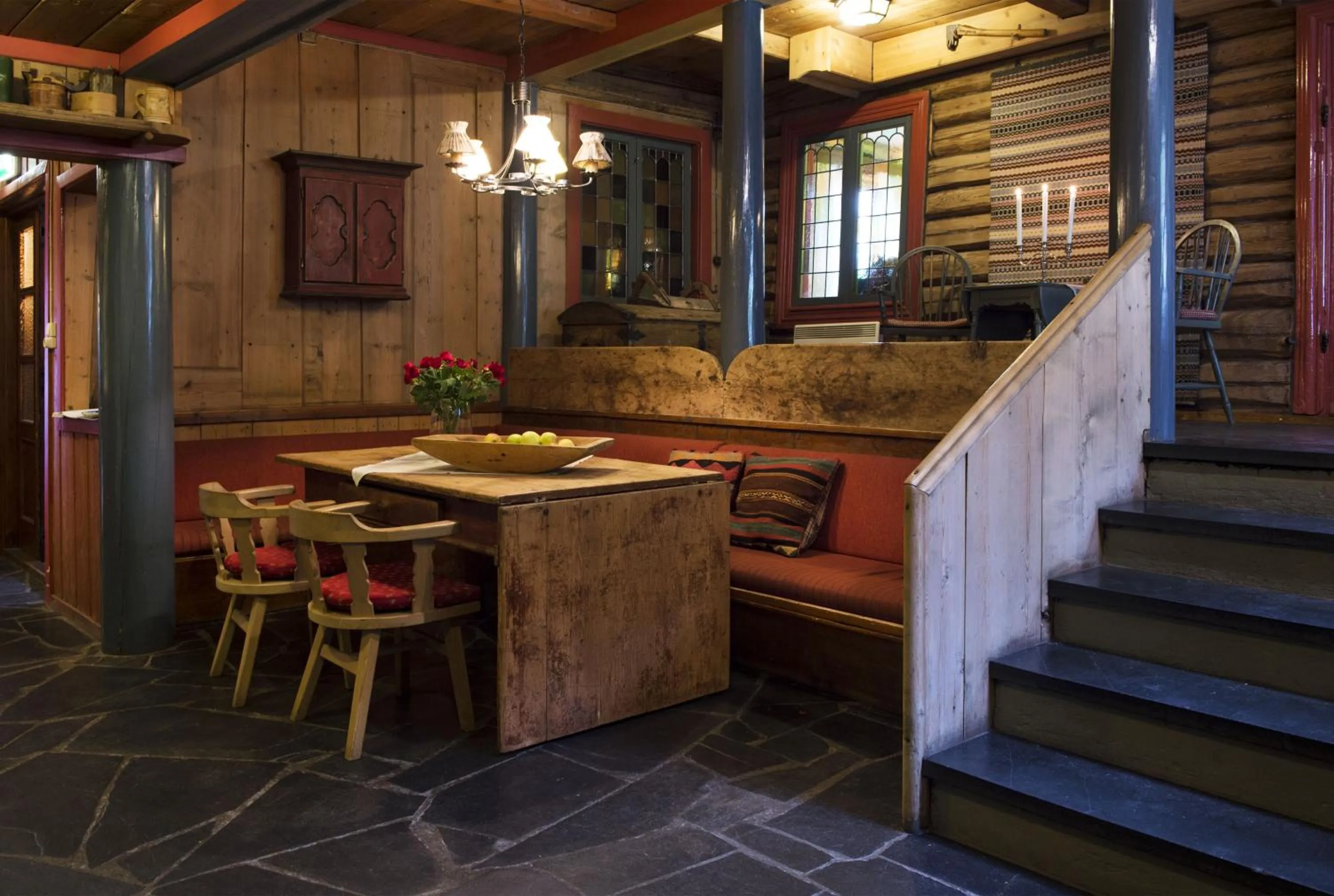 Lounge or bar in Glomstad Gjestehus