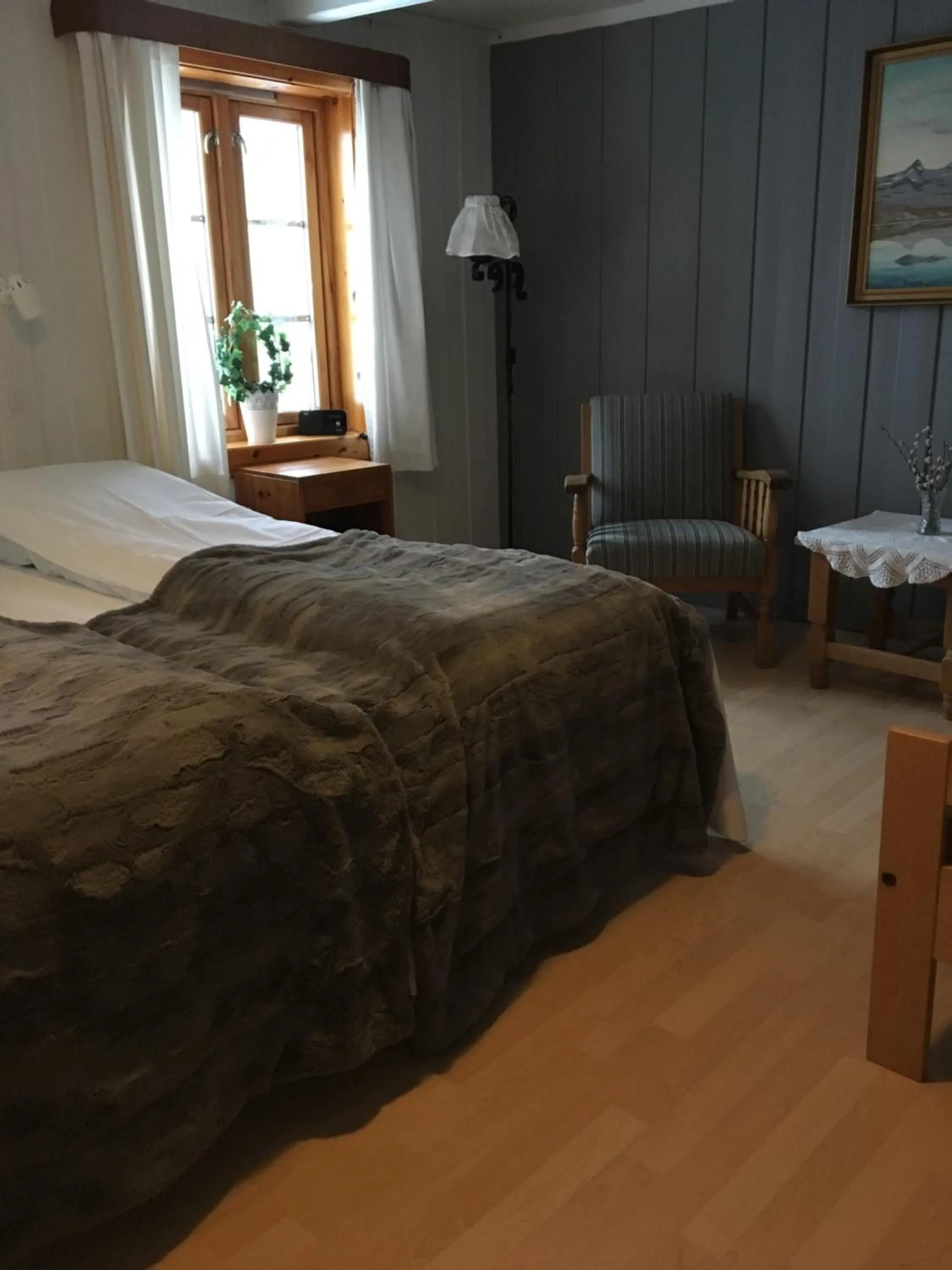 Bed in Glomstad Gjestehus