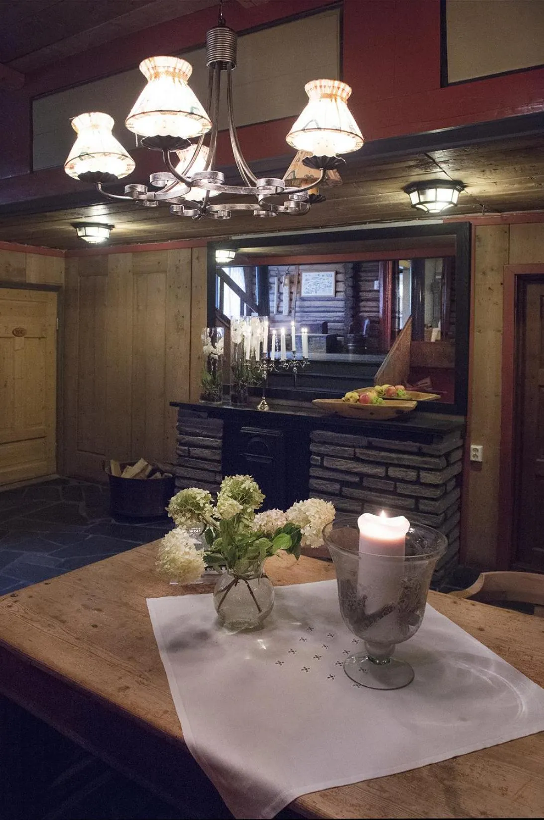 Decorative detail in Glomstad Gjestehus