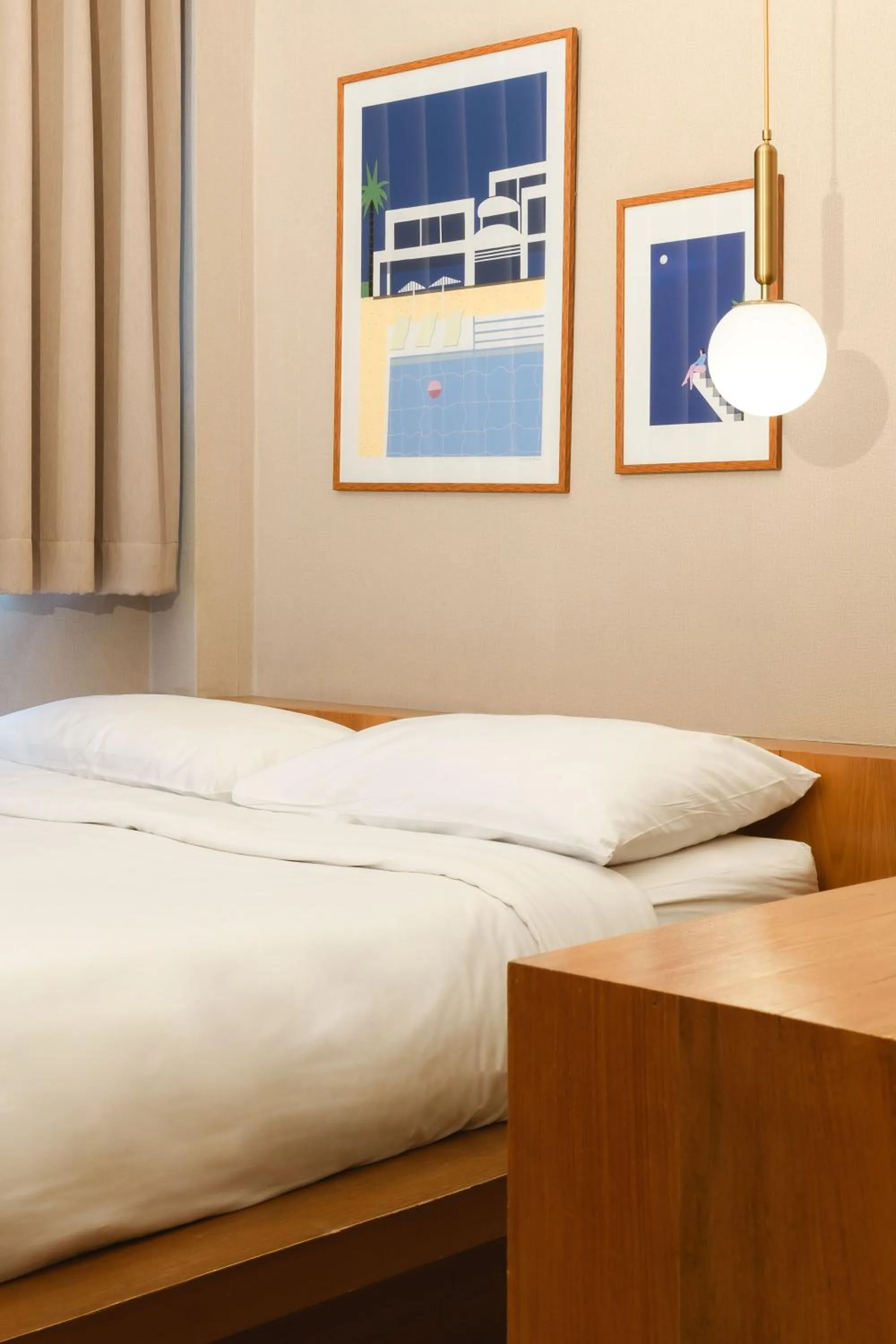 Bed in Maplewood Hotel Chiangmai