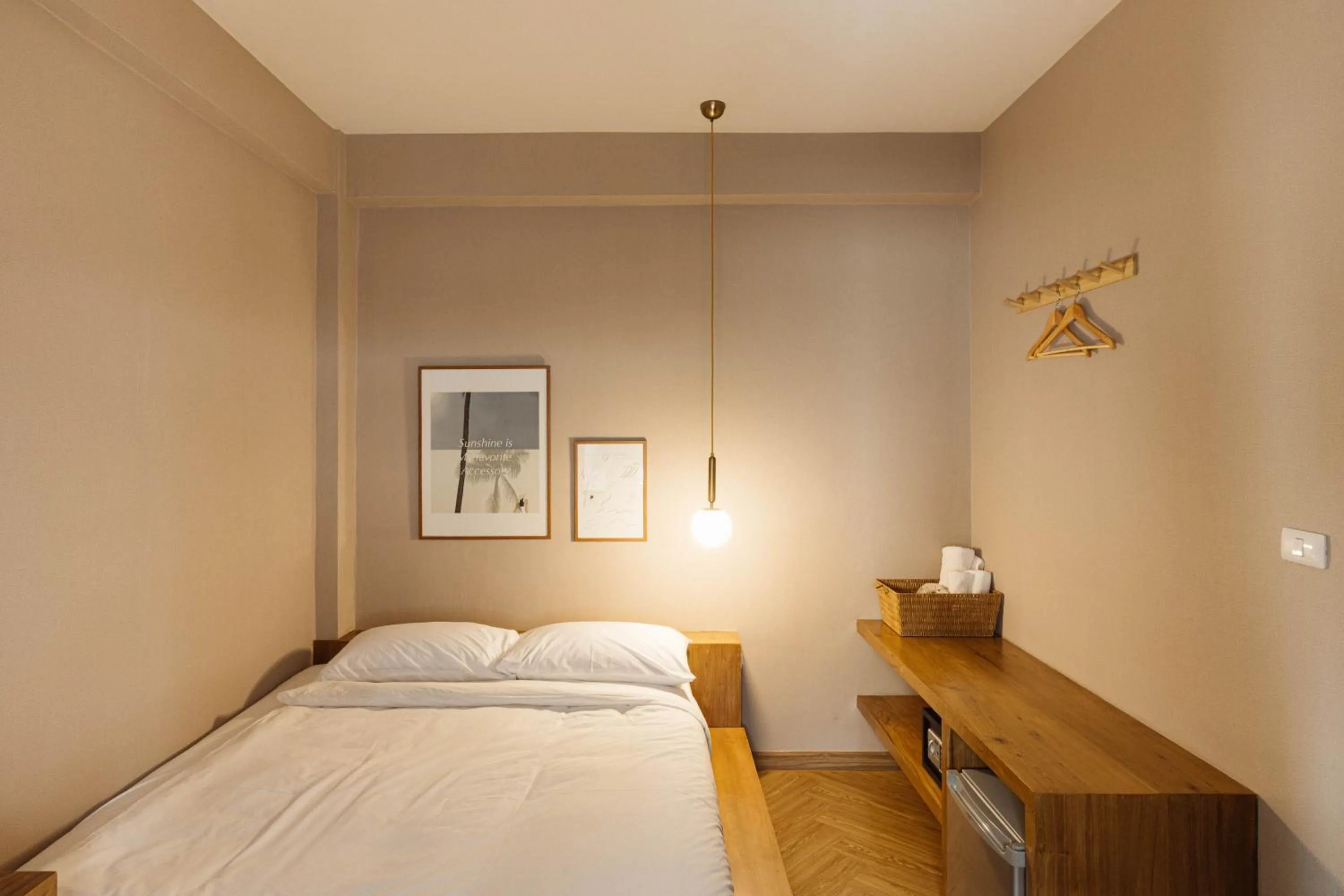 Bed in Maplewood Hotel Chiangmai