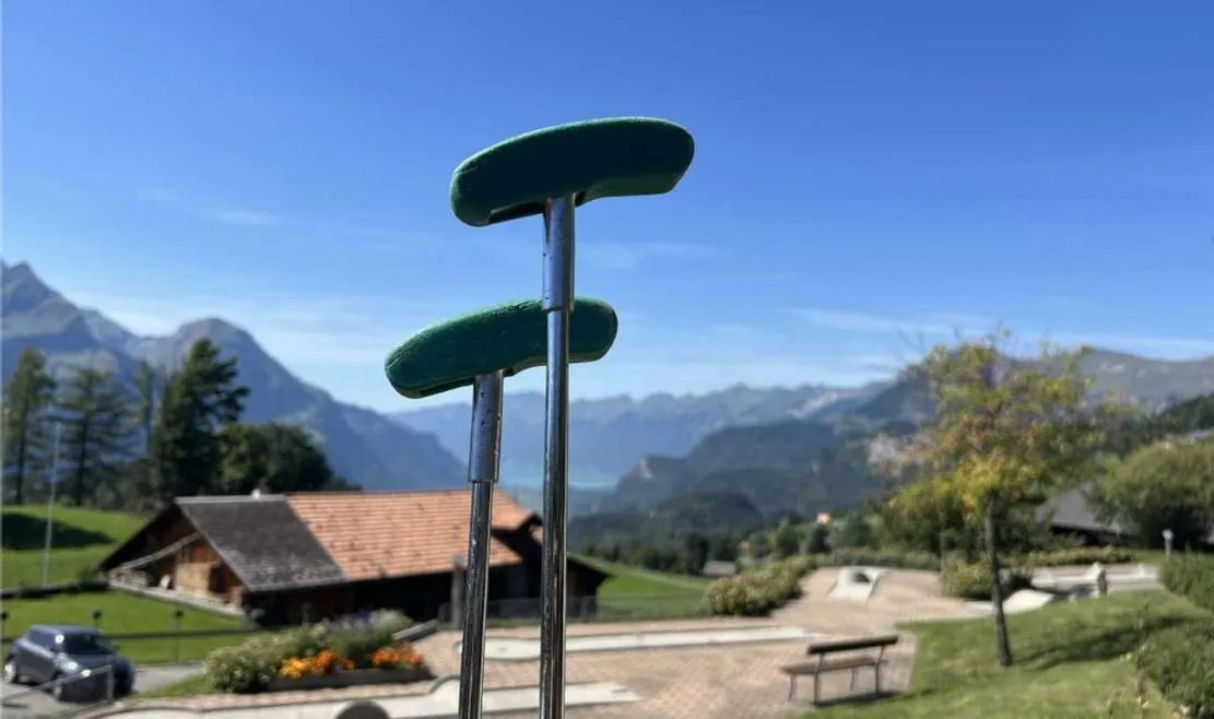 Minigolf in Kunst- und Naturfreundehaus Brünig