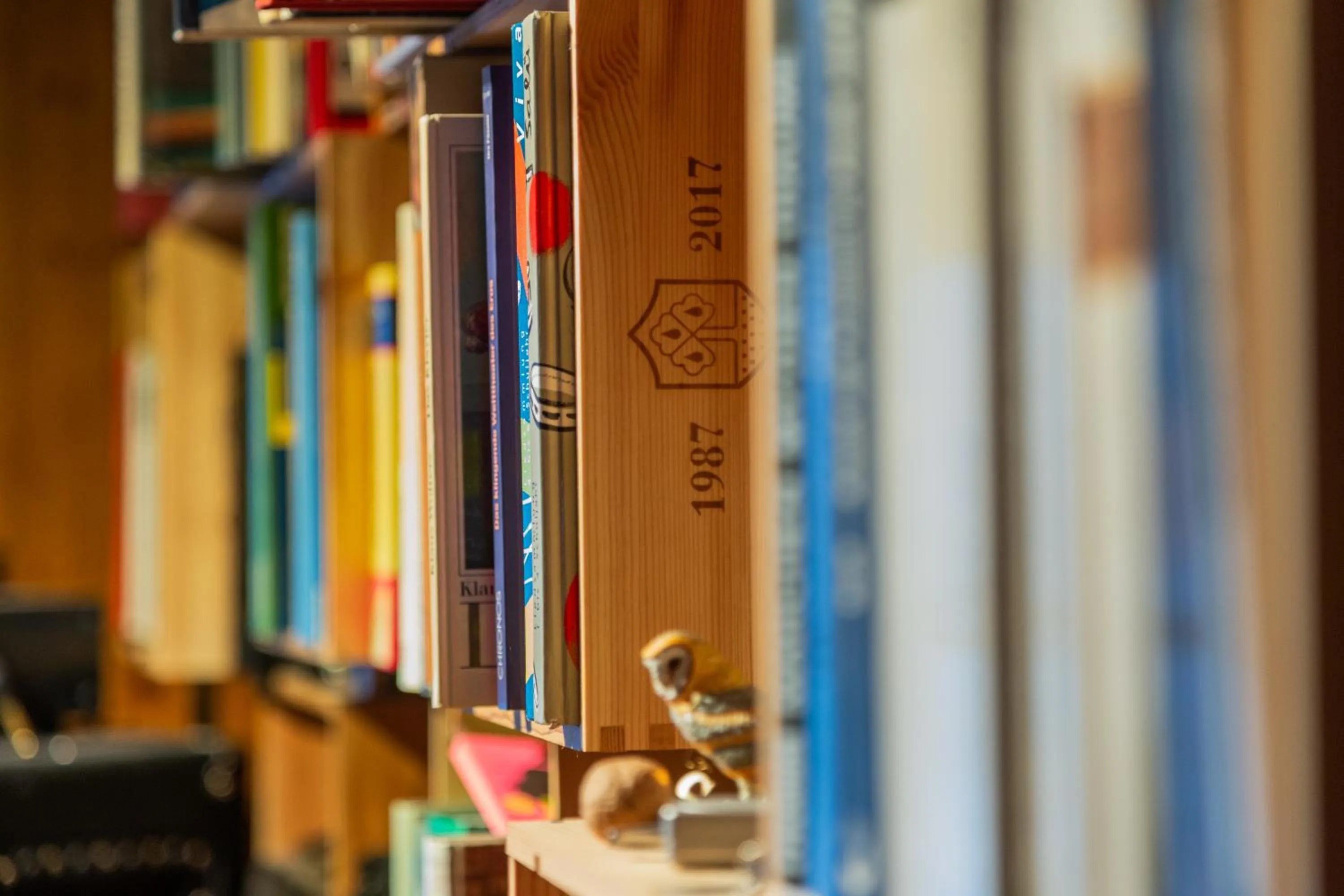Library in Kunst- und Naturfreundehaus Brünig