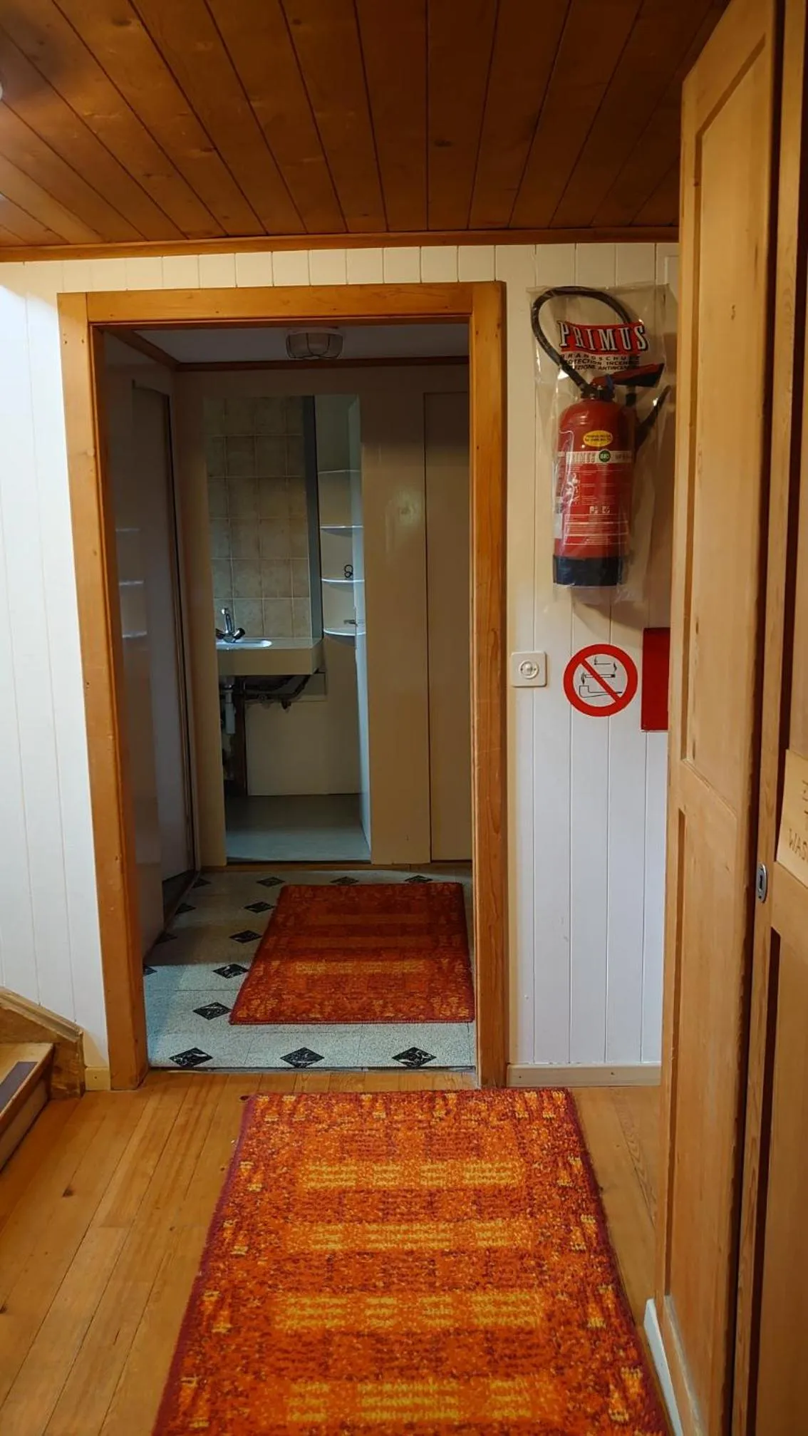 Bed in Kunst- und Naturfreundehaus Brünig