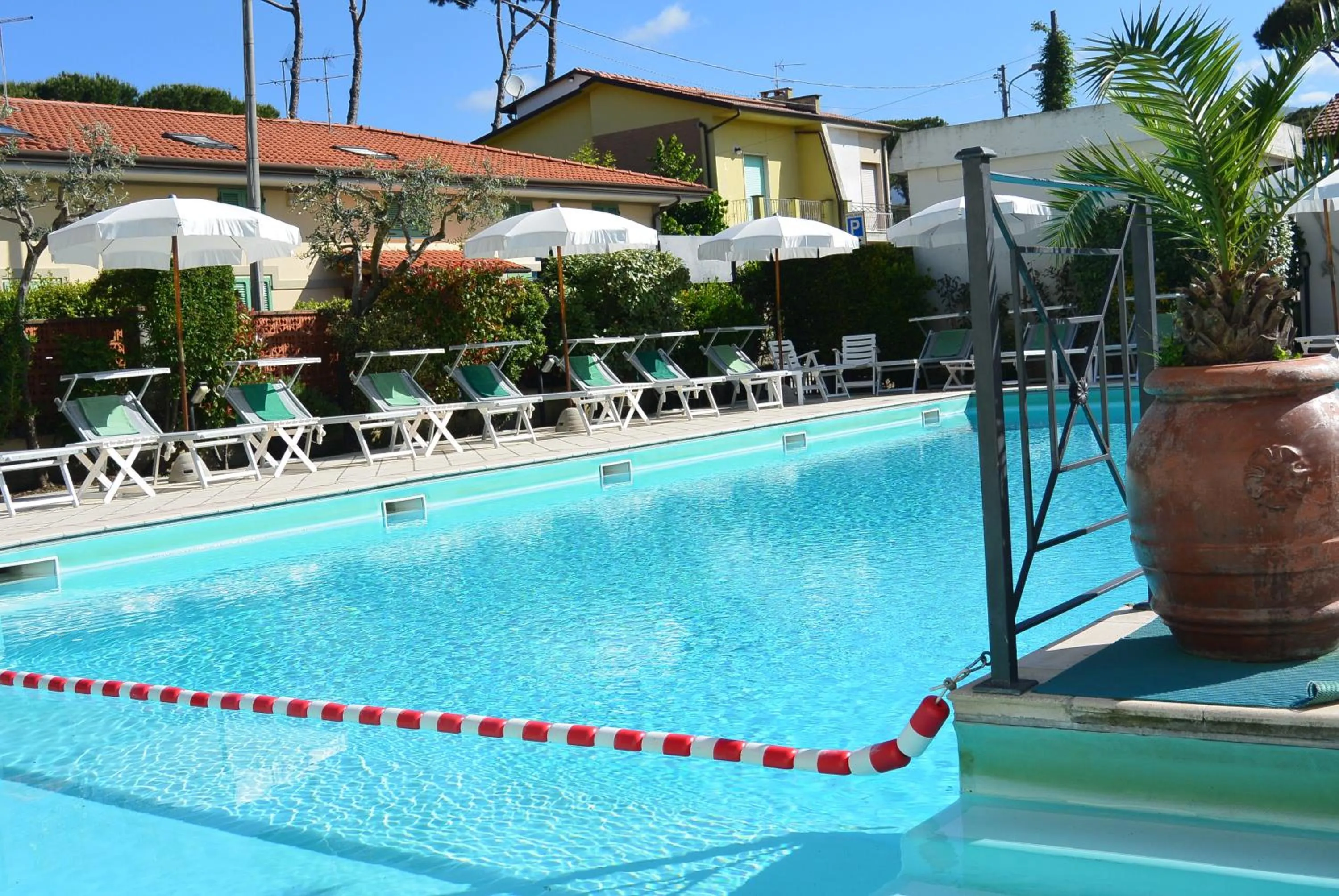 Swimming pool in Hotel Suisse