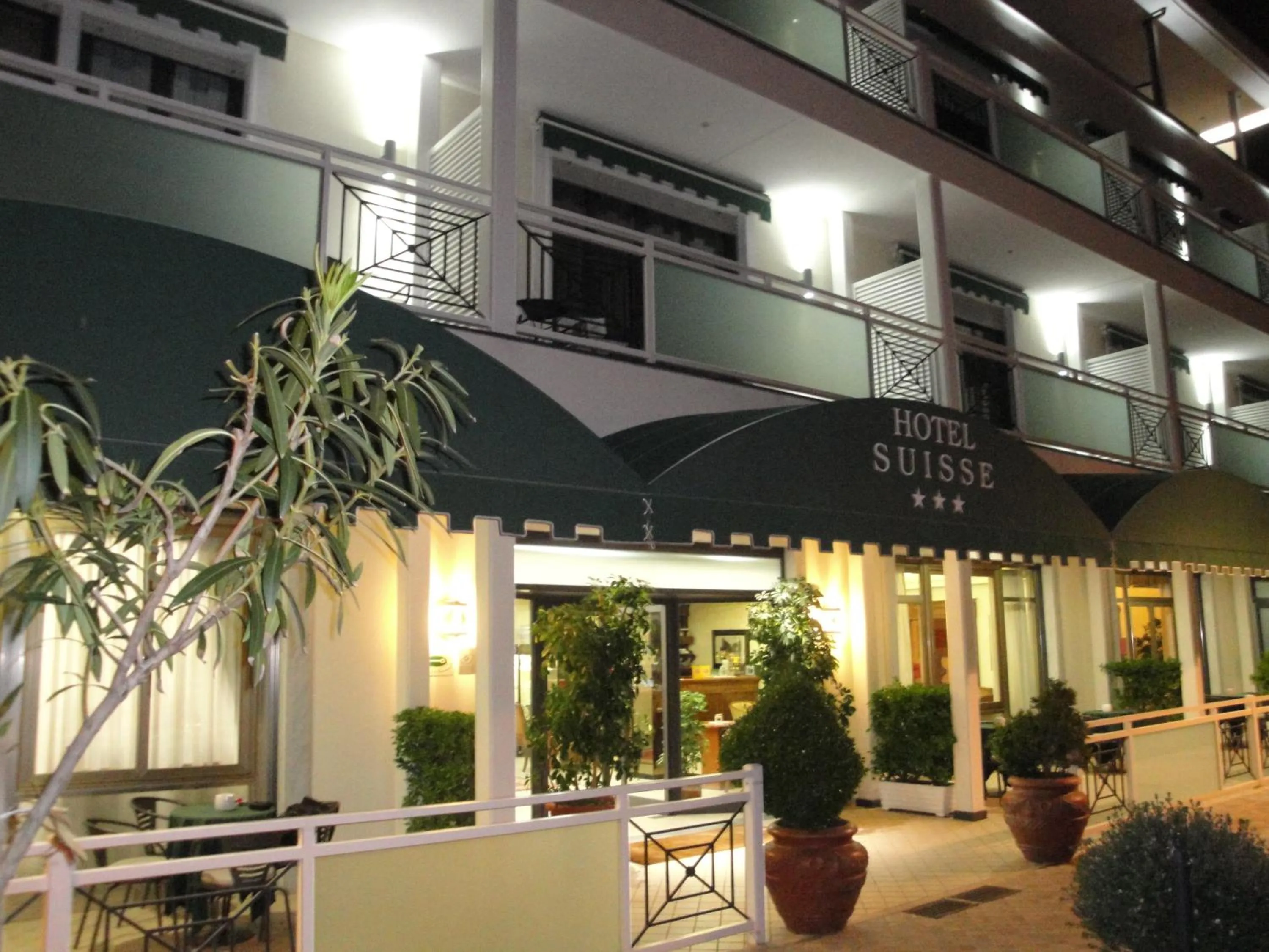 Decorative detail in Hotel Suisse