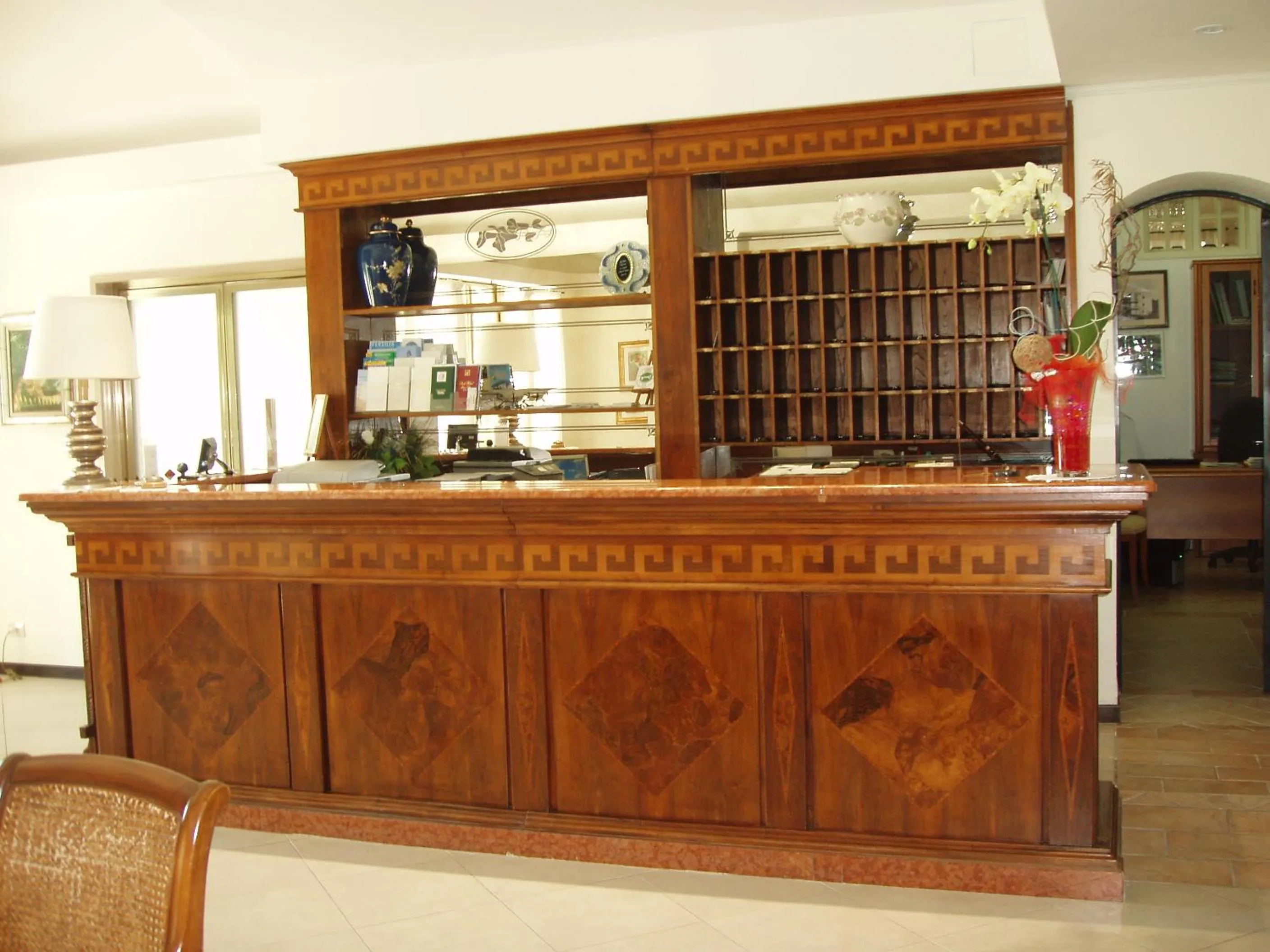 Lobby or reception in Hotel Suisse