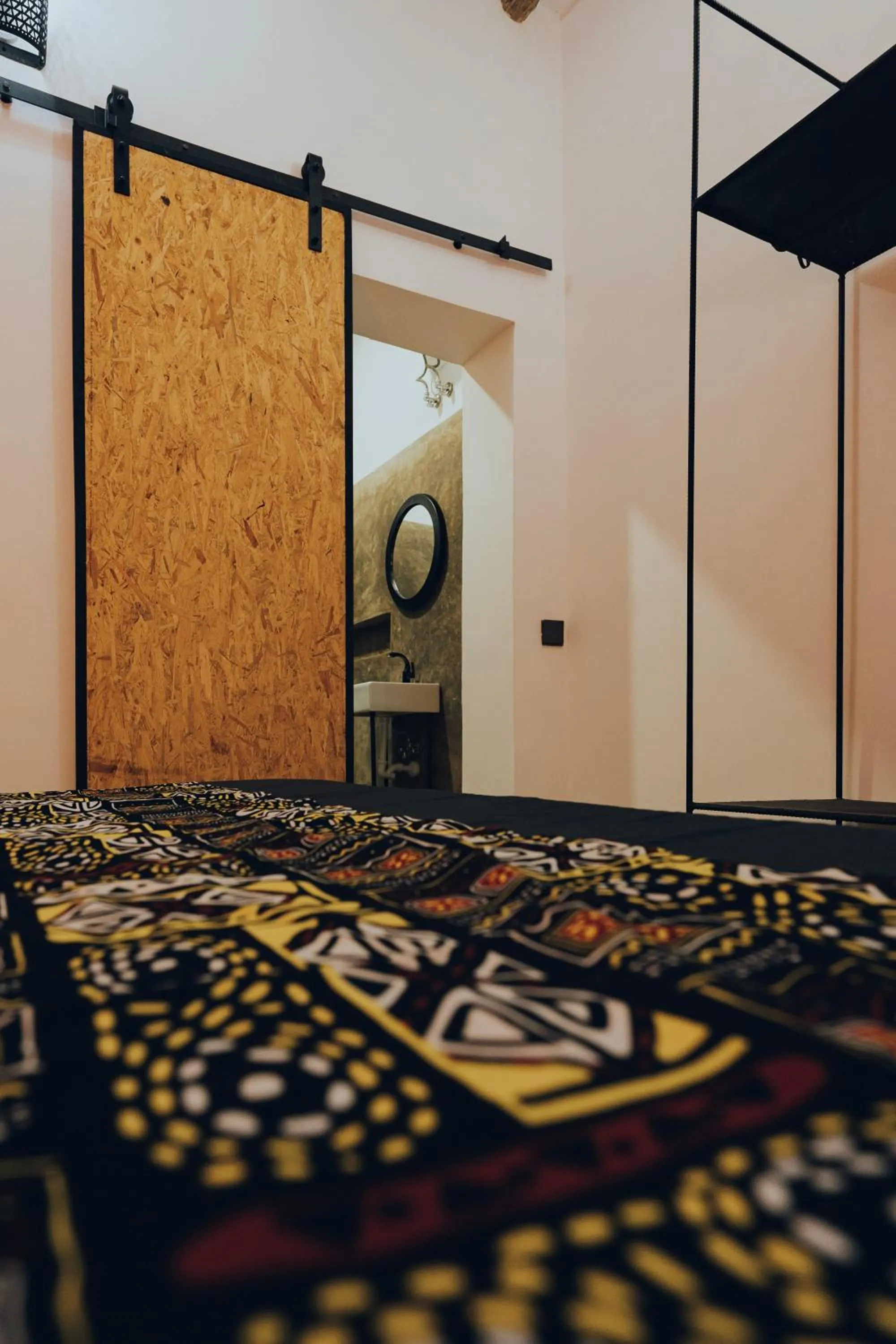 Decorative detail in BaraBara Eat&Sleep