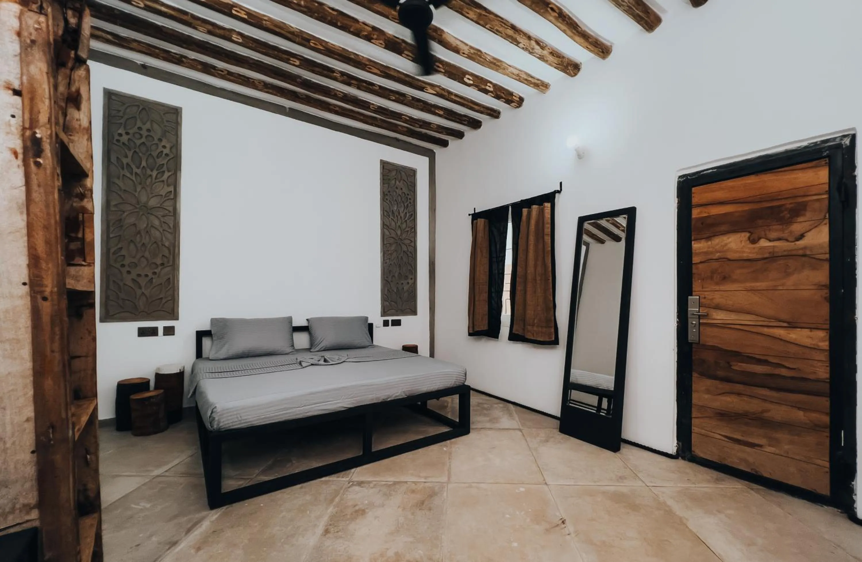 Bed in BaraBara Eat&Sleep