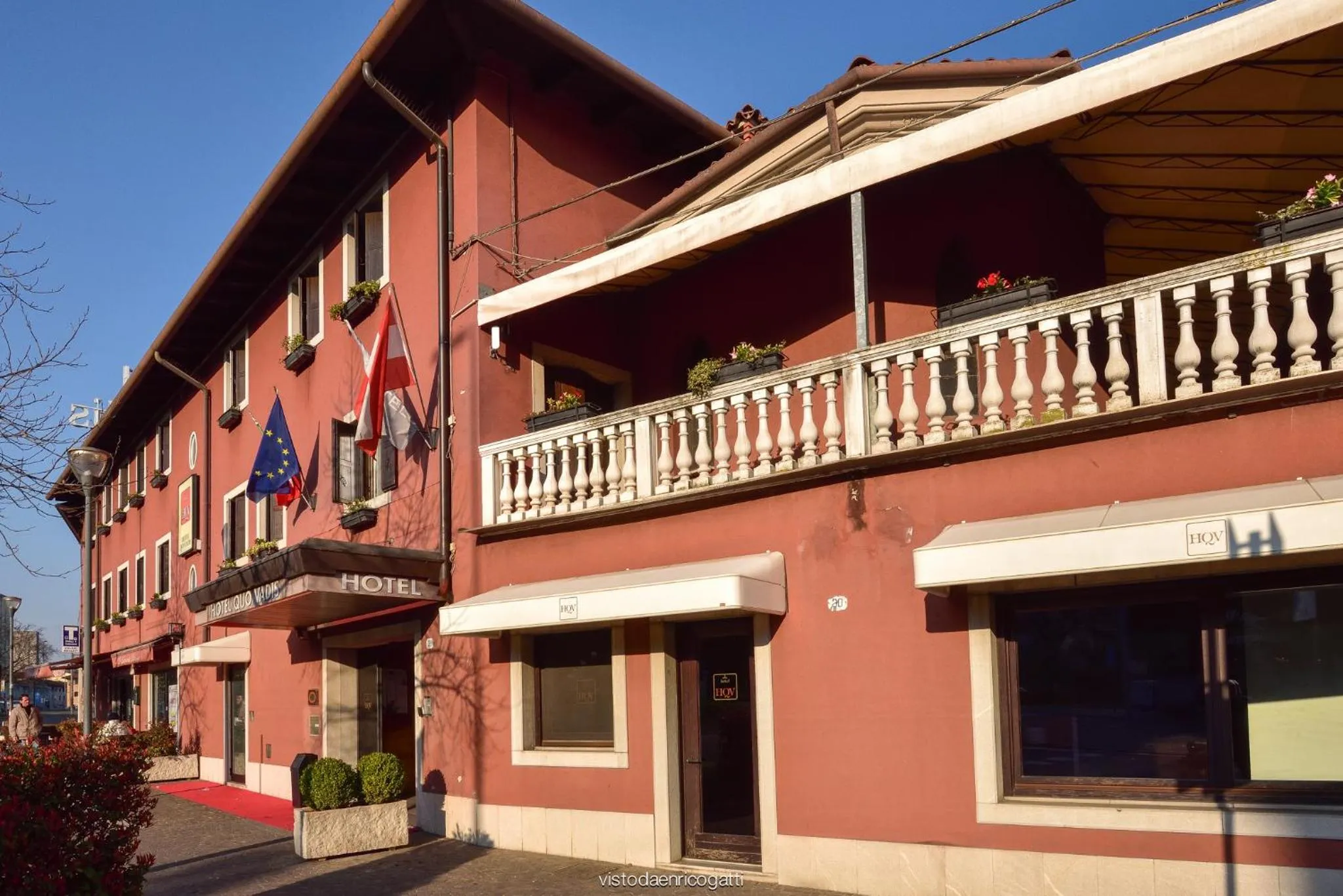 Property building in Hotel Quo Vadis