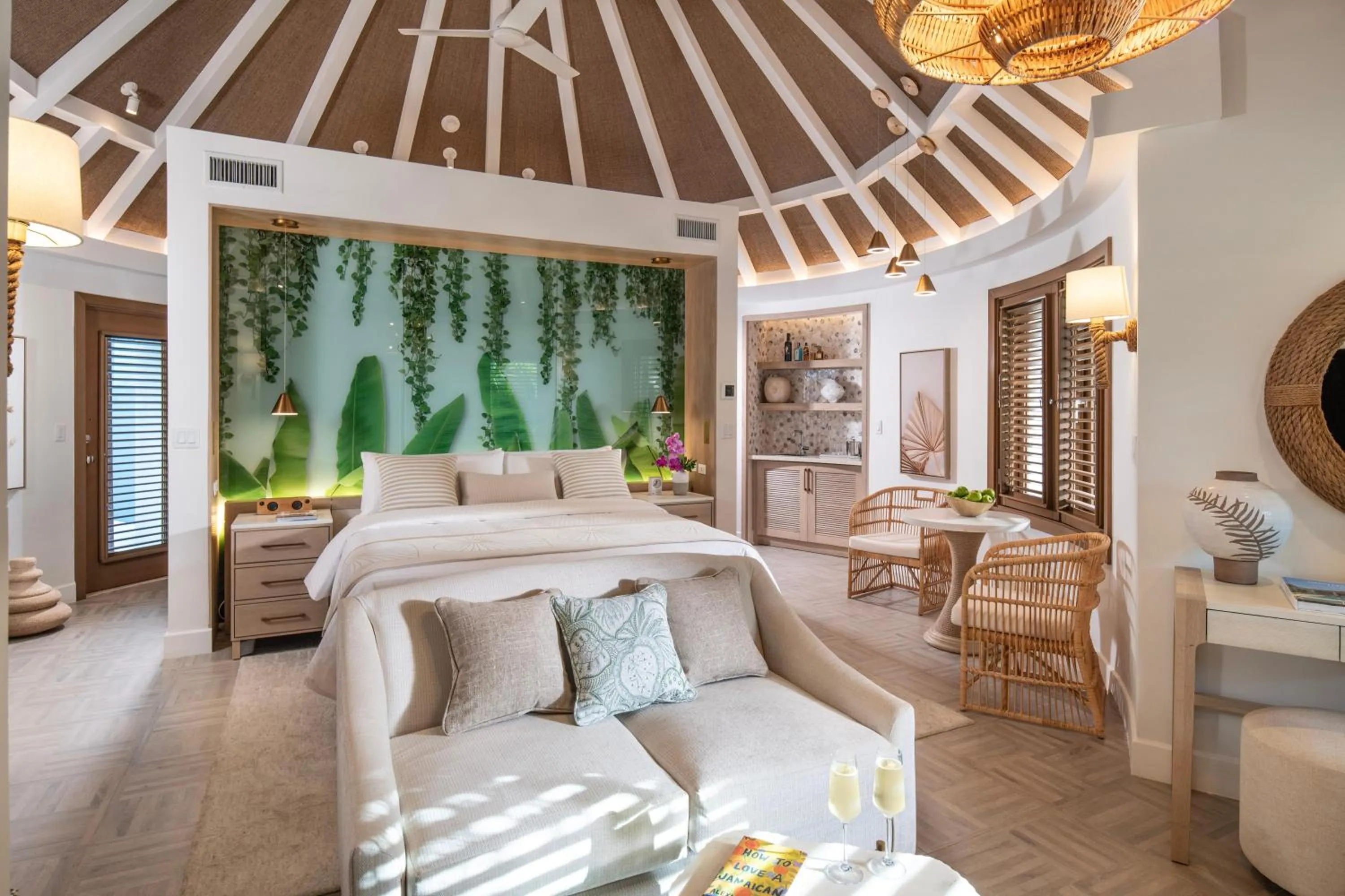 Photo of the whole room, Bed in Sandals Dunns River All Inclusive Couples Only