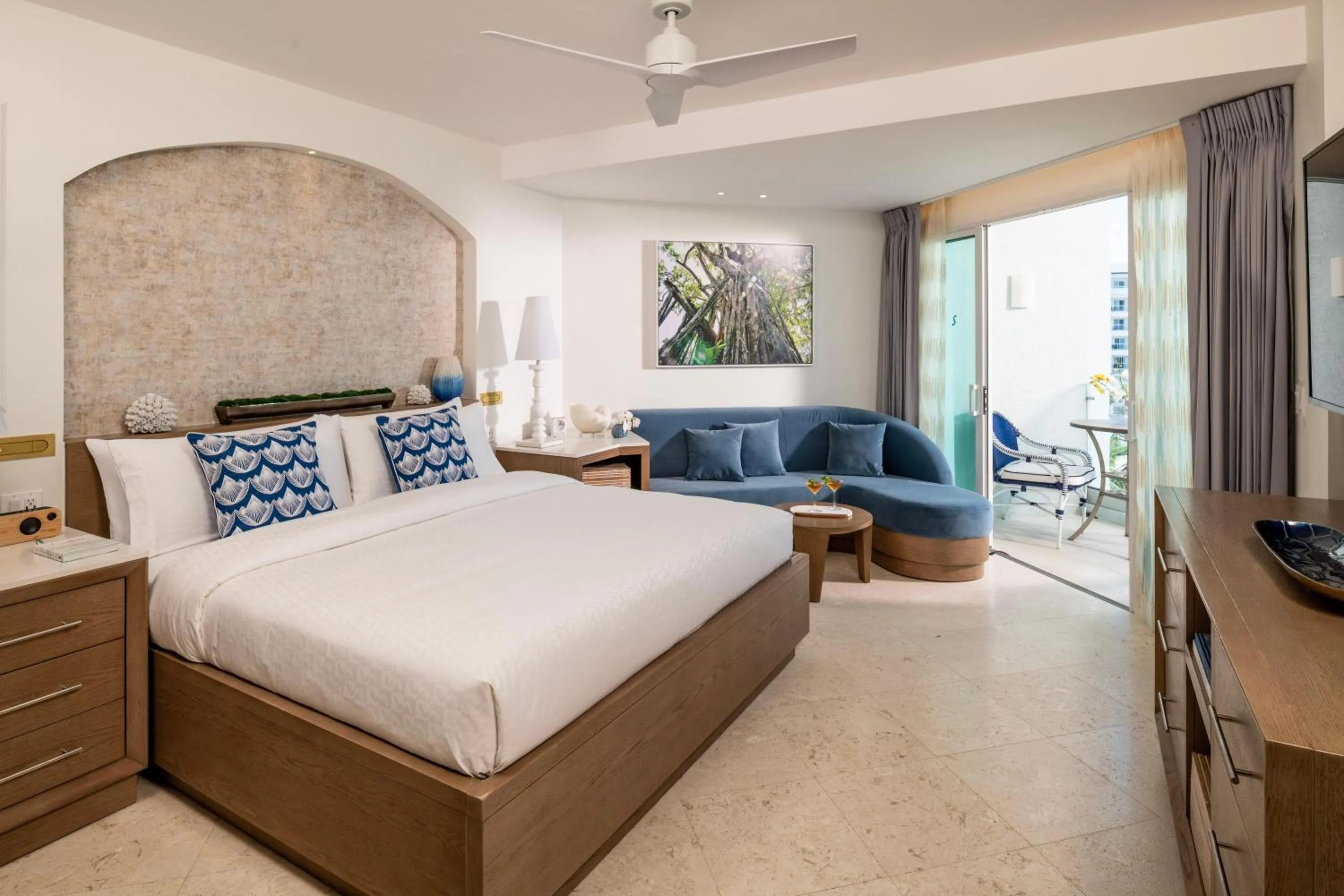 Photo of the whole room, Bed in Sandals Dunns River All Inclusive Couples Only