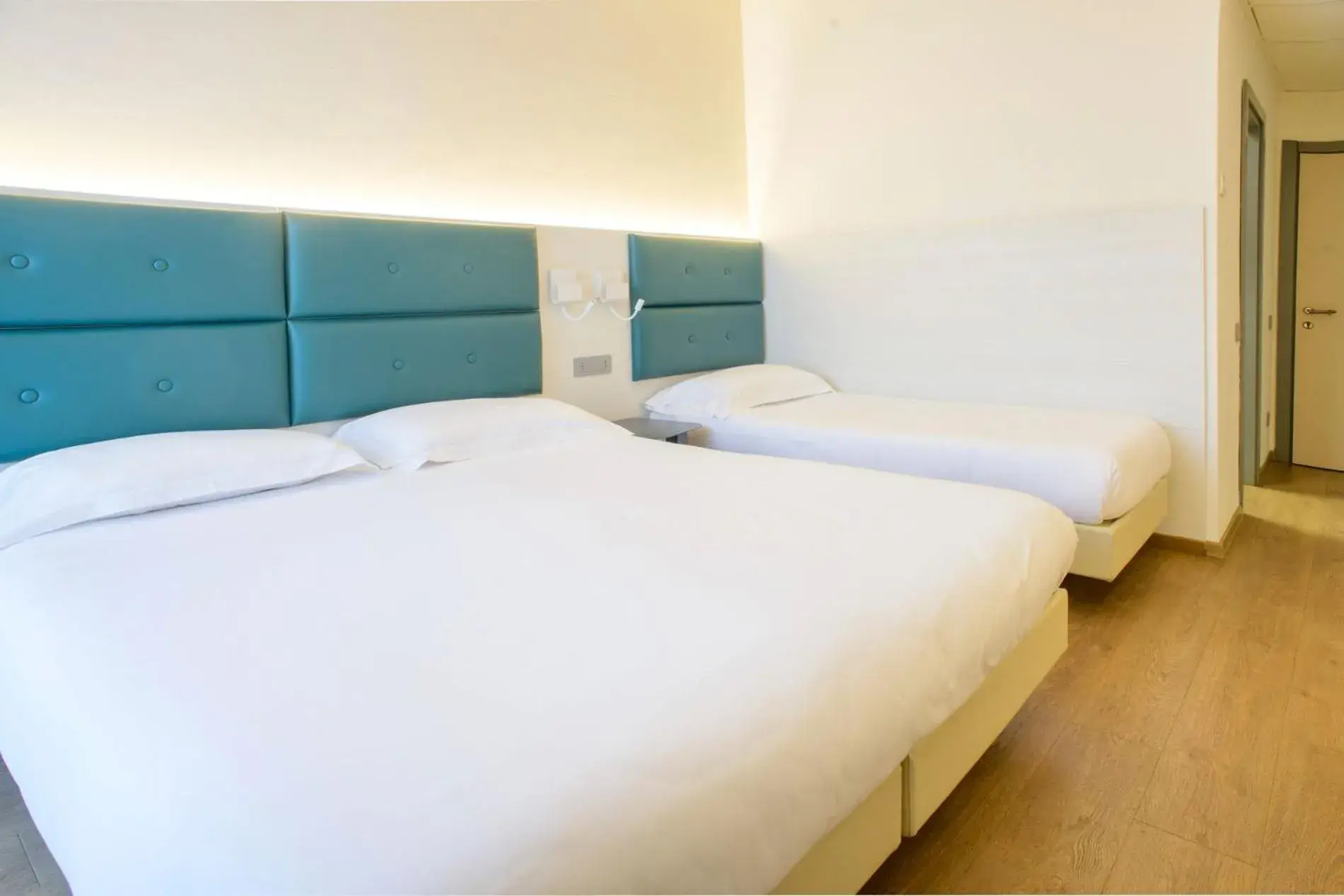 Bed in Hotel Bareta Bed in Hotel Bareta