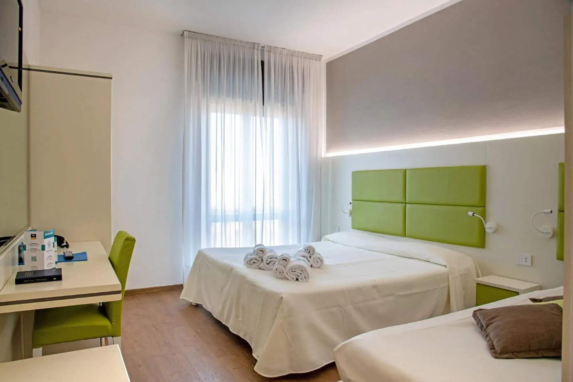 Bed in Hotel Bareta Bed in Hotel Bareta