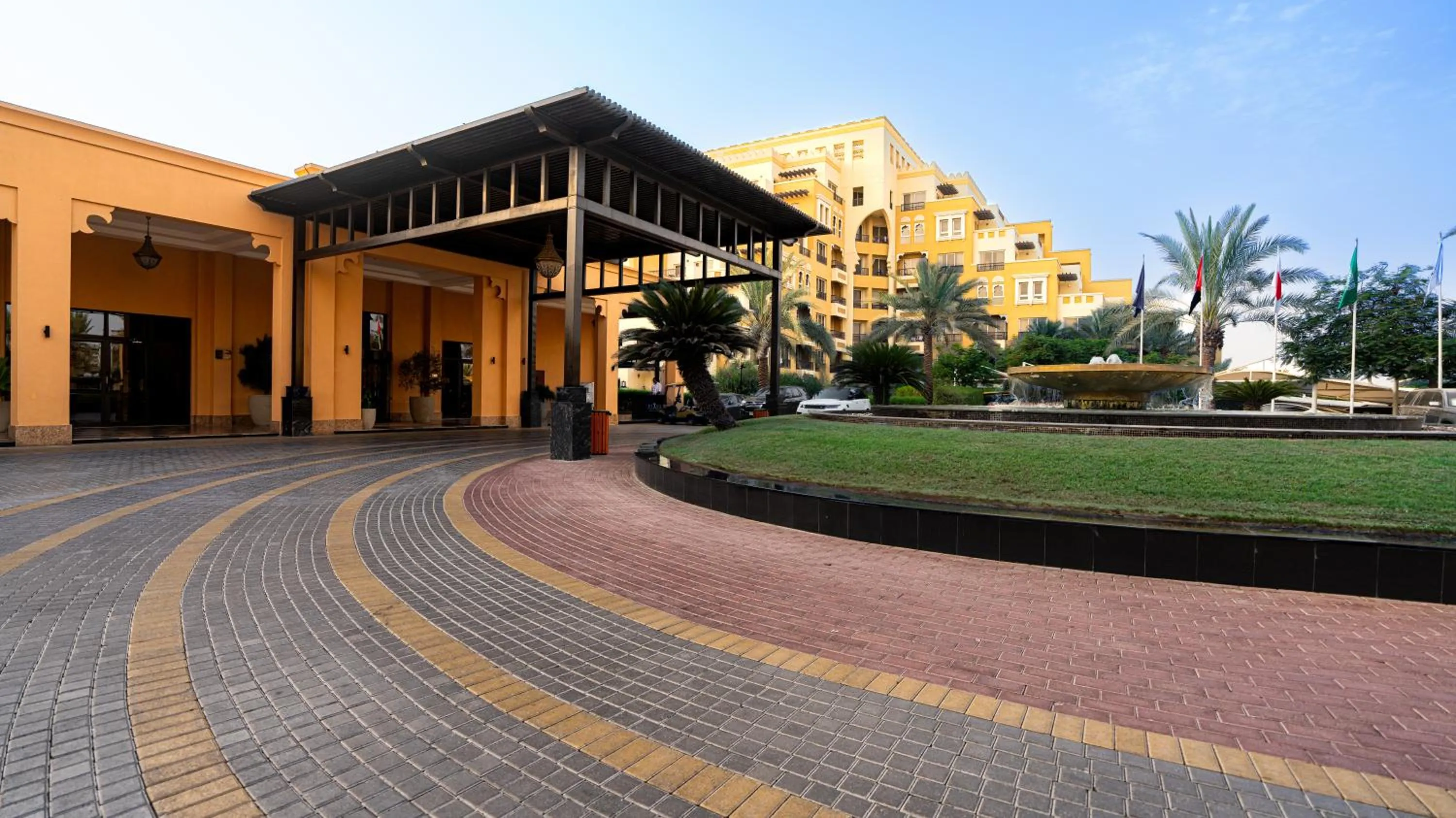 Facade/entrance in Rixos Bab Al Bahr - Ultra All Inclusive