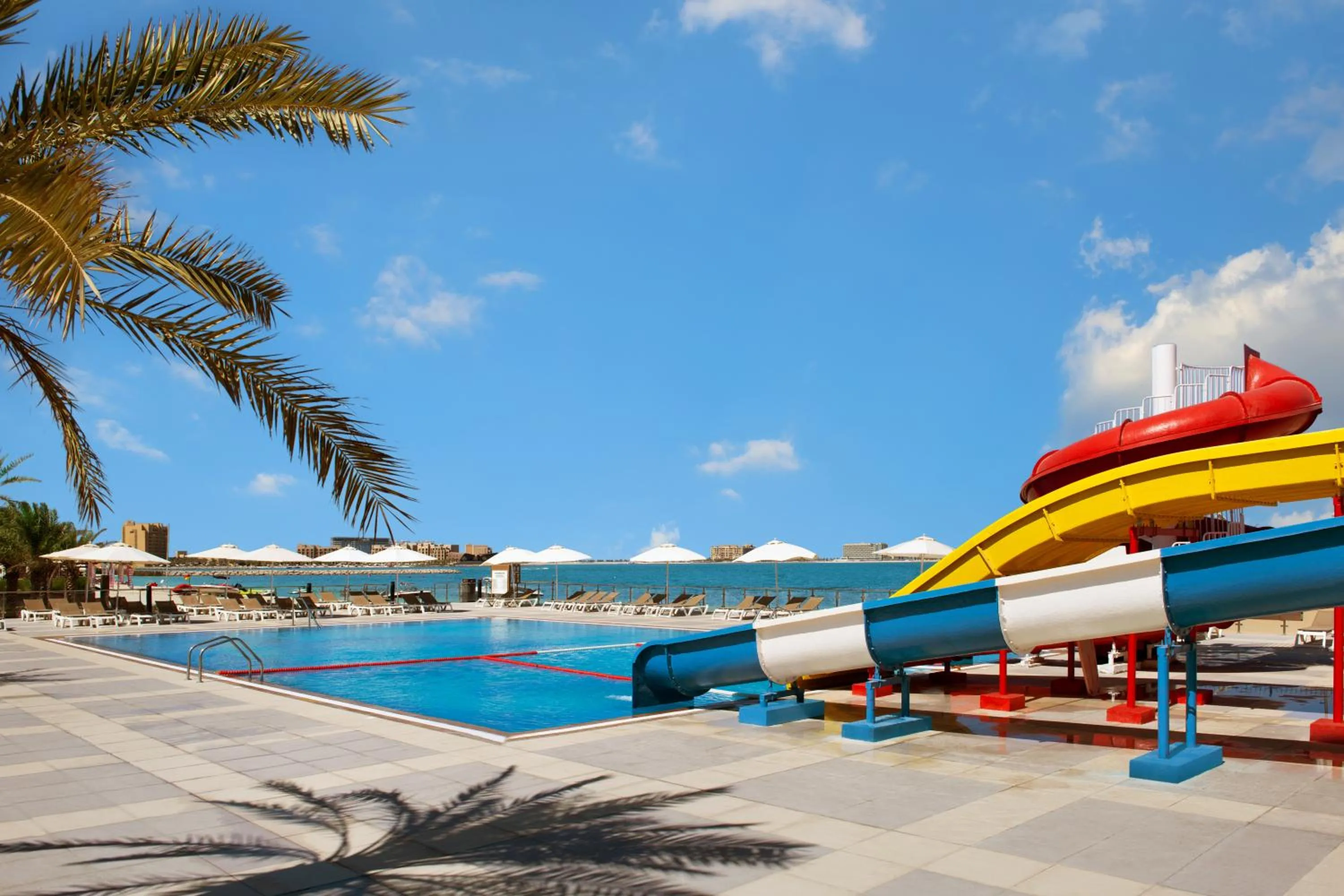 Aqua park in Rixos Bab Al Bahr - Ultra All Inclusive