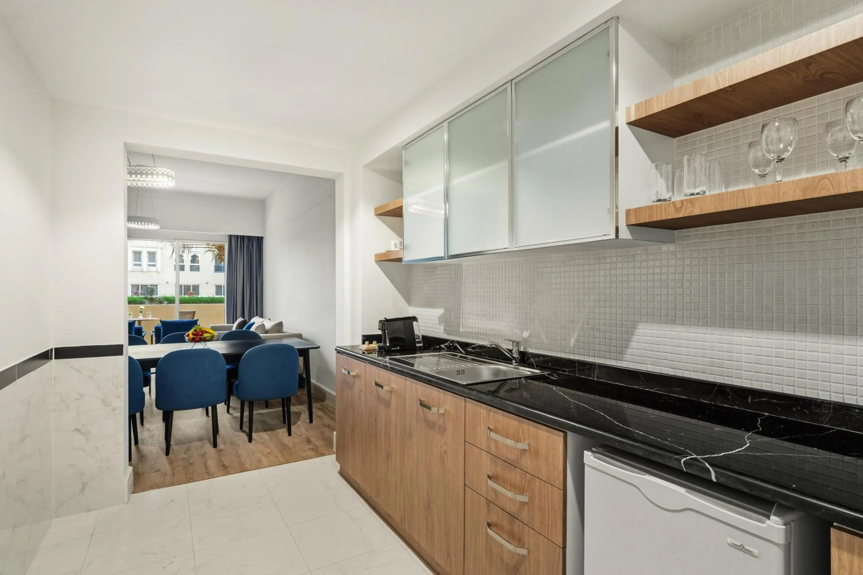 Living room in Rixos Bab Al Bahr - Ultra All Inclusive