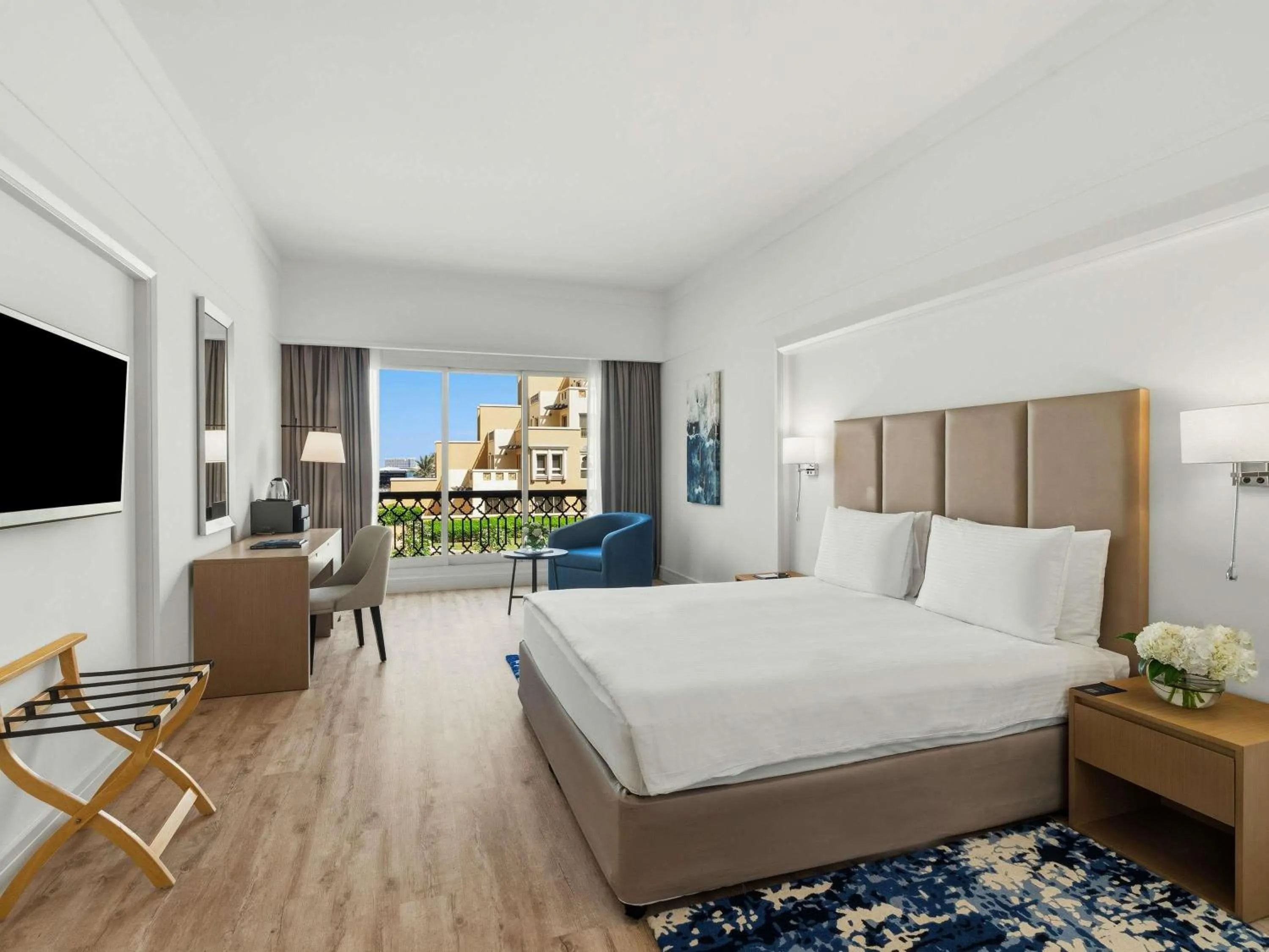 Bedroom, Bed in Rixos Bab Al Bahr - Ultra All Inclusive