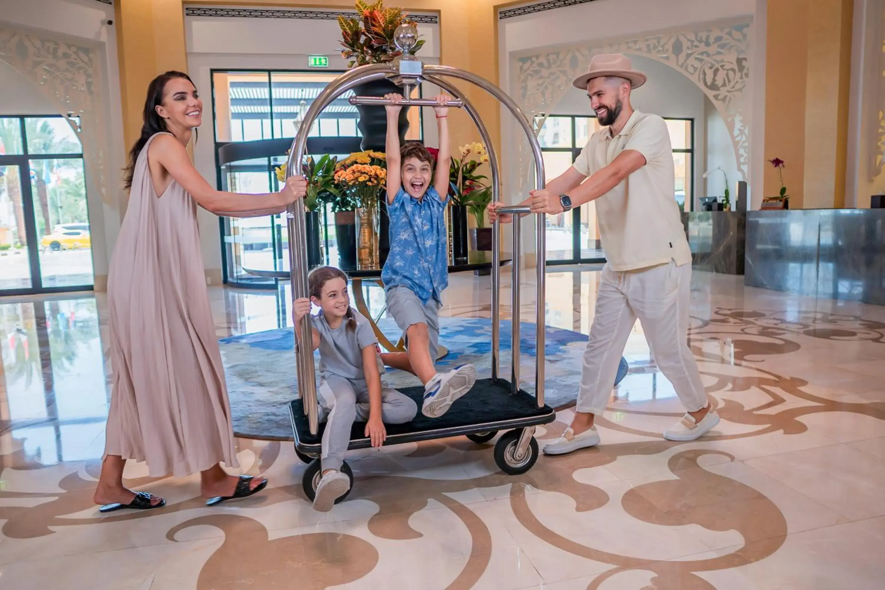 Lobby or reception in Rixos Bab Al Bahr - Ultra All Inclusive Lobby or reception in Rixos Bab Al Bahr - Ultra All Inclusive