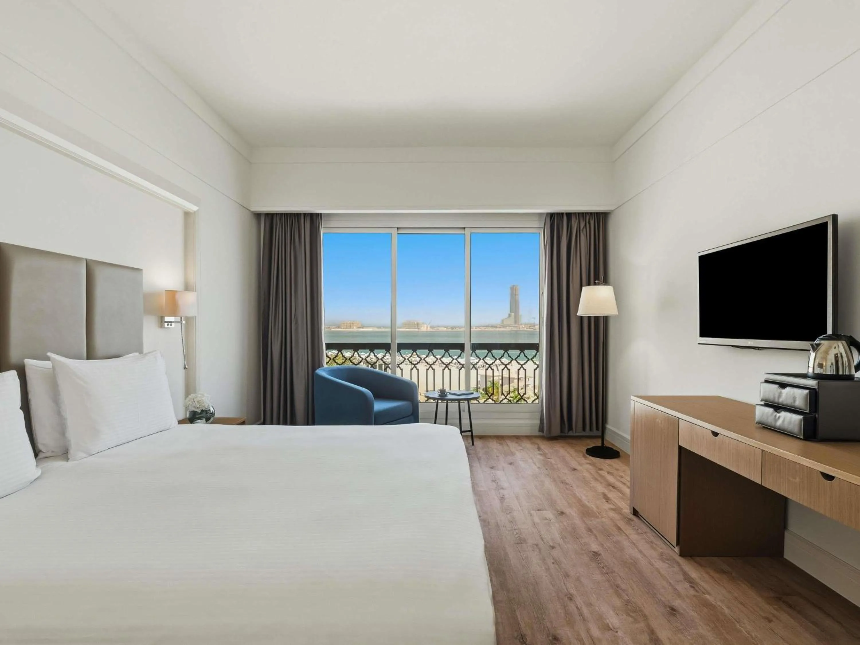 Bedroom, Bed in Rixos Bab Al Bahr - Ultra All Inclusive