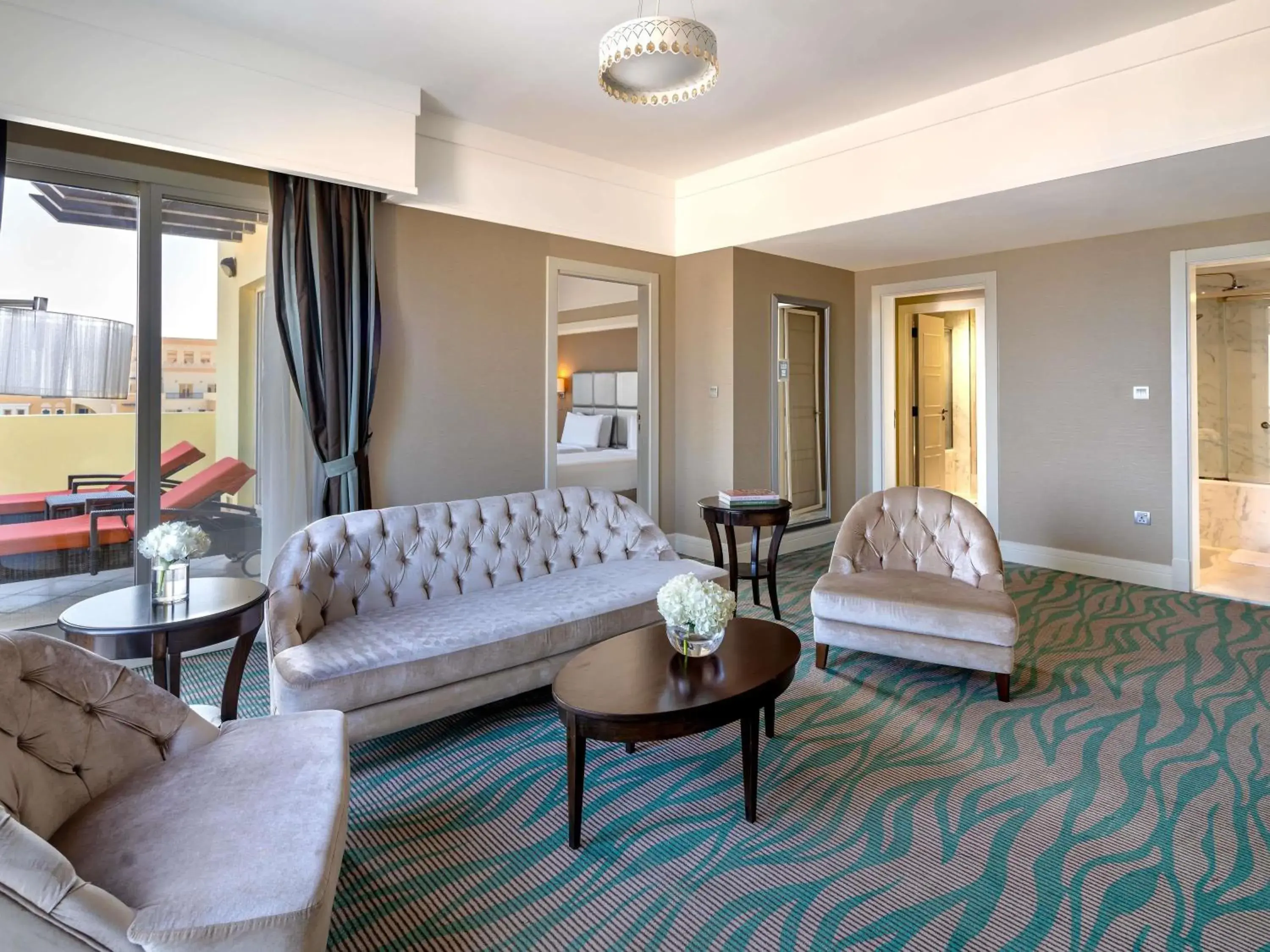 Bedroom in Rixos Bab Al Bahr - Ultra All Inclusive Bedroom in Rixos Bab Al Bahr - Ultra All Inclusive