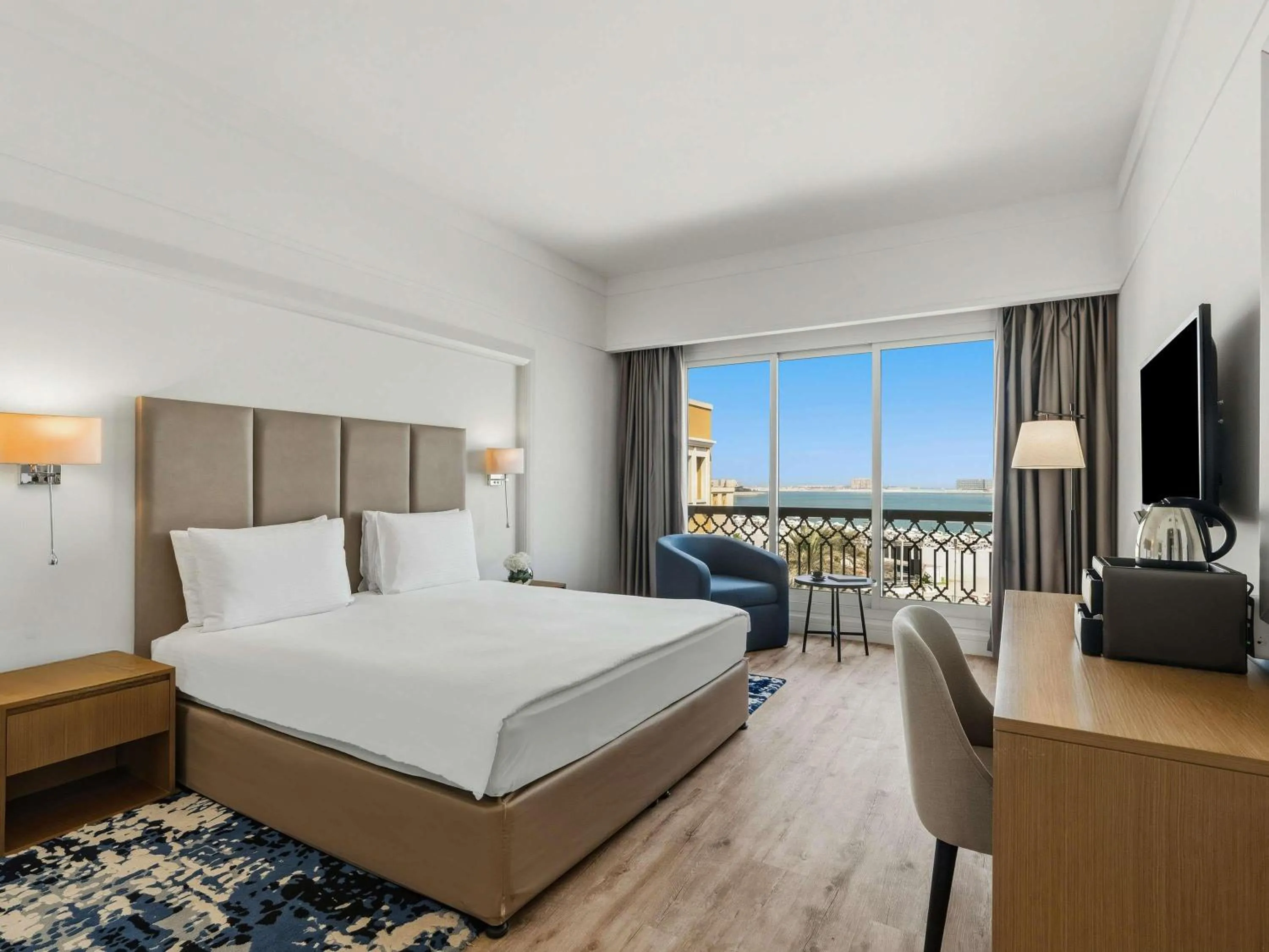 Bedroom, Bed in Rixos Bab Al Bahr - Ultra All Inclusive