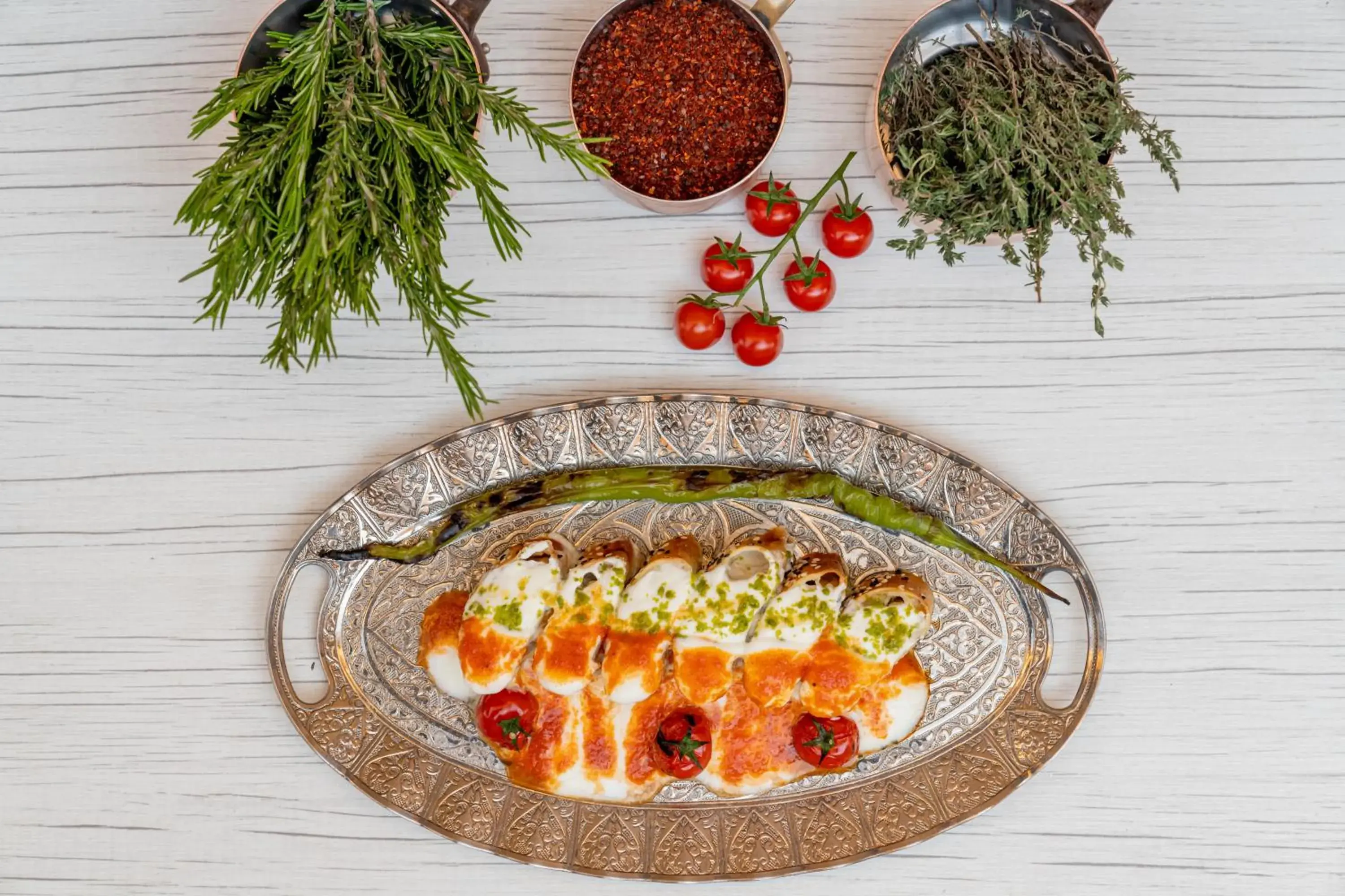 Food close-up in Rixos Bab Al Bahr - Ultra All Inclusive Food close-up in Rixos Bab Al Bahr - Ultra All Inclusive