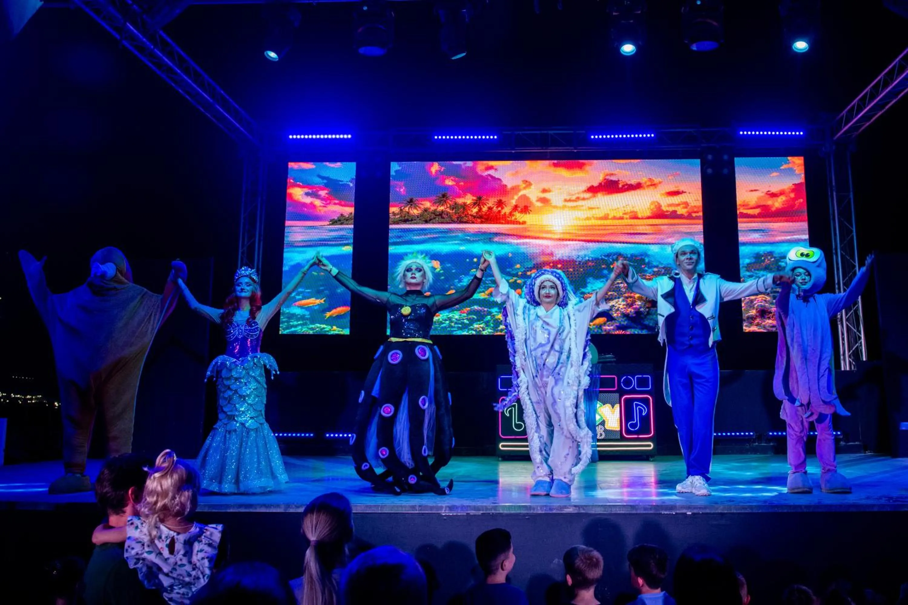 Evening entertainment in Rixos Bab Al Bahr - Ultra All Inclusive