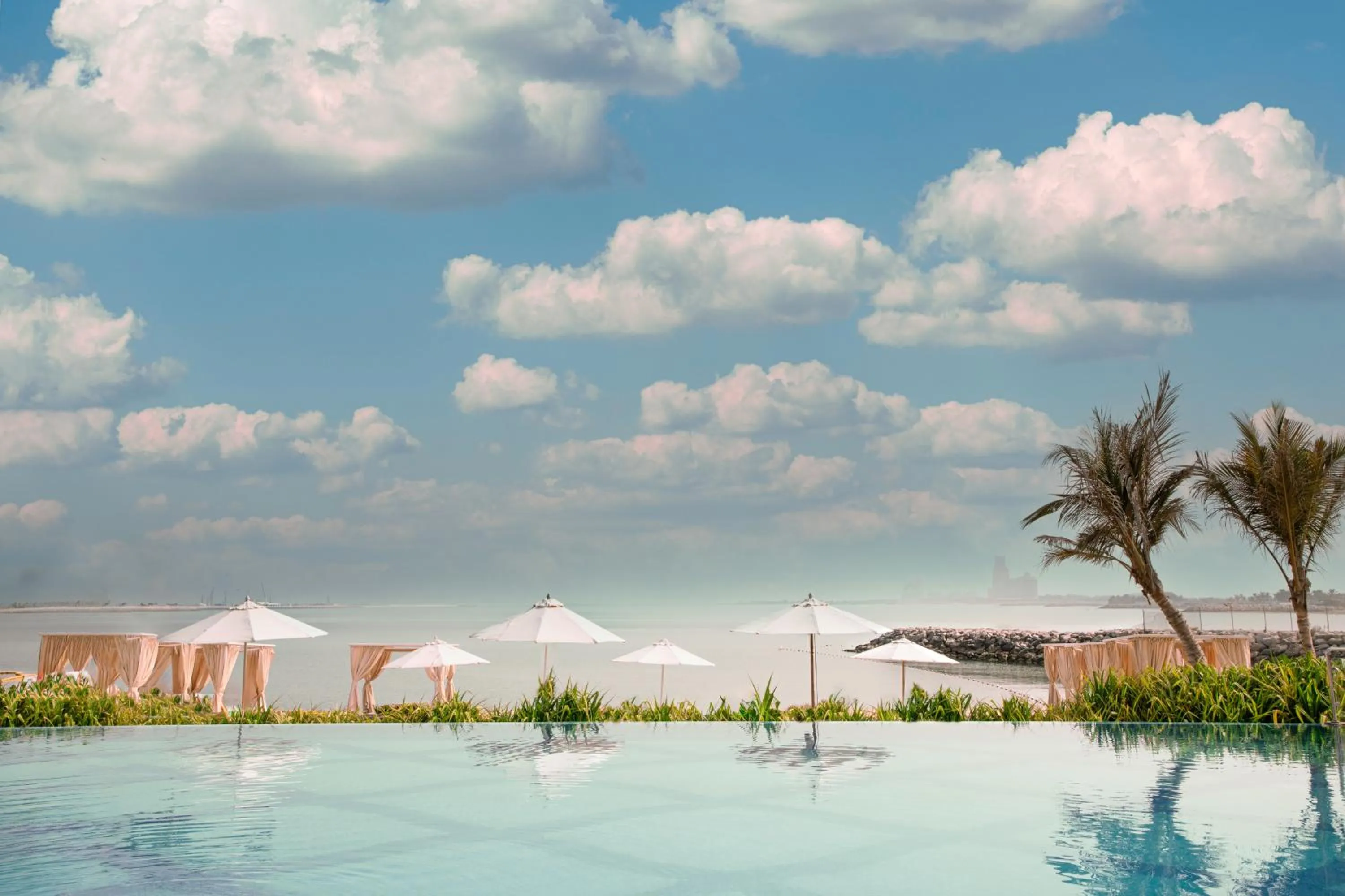 Pool view in Rixos Bab Al Bahr - Ultra All Inclusive