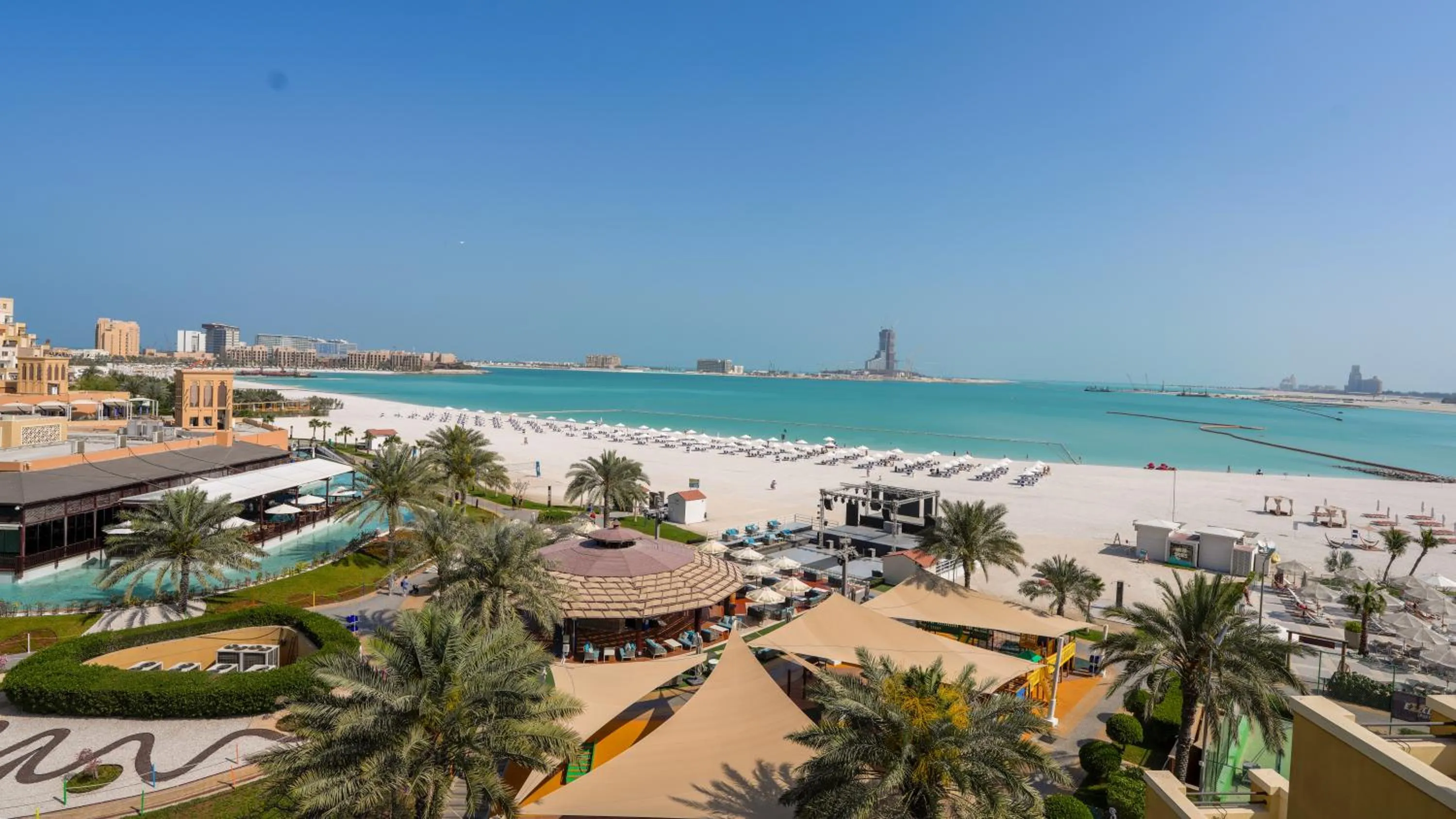 Beach in Rixos Bab Al Bahr - Ultra All Inclusive