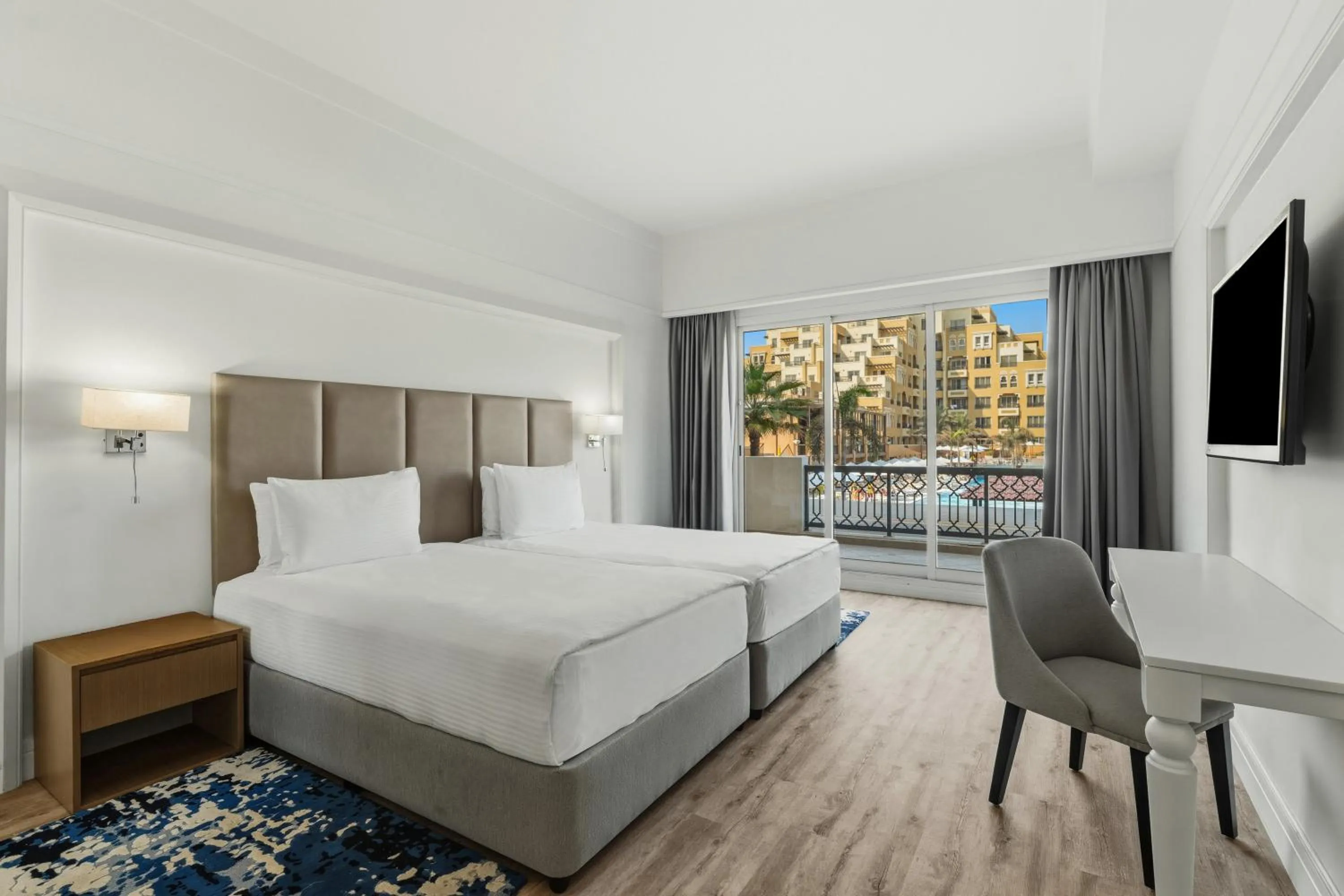 Bed in Rixos Bab Al Bahr - Ultra All Inclusive